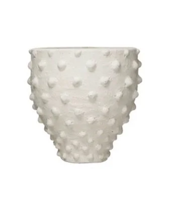 Hobnail Terracotta Planter