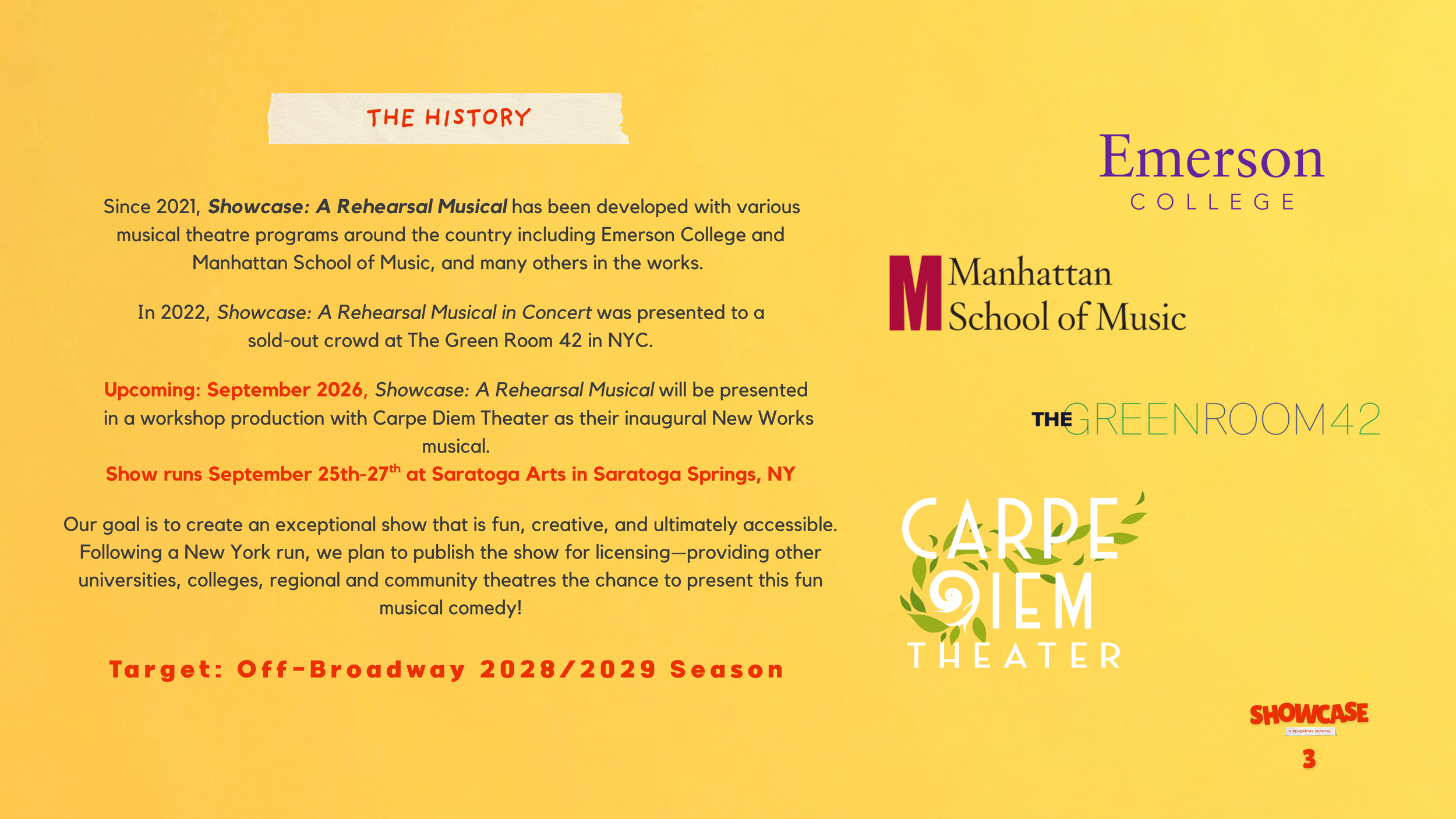 Musical pitch deck. Created by Kevin Renn