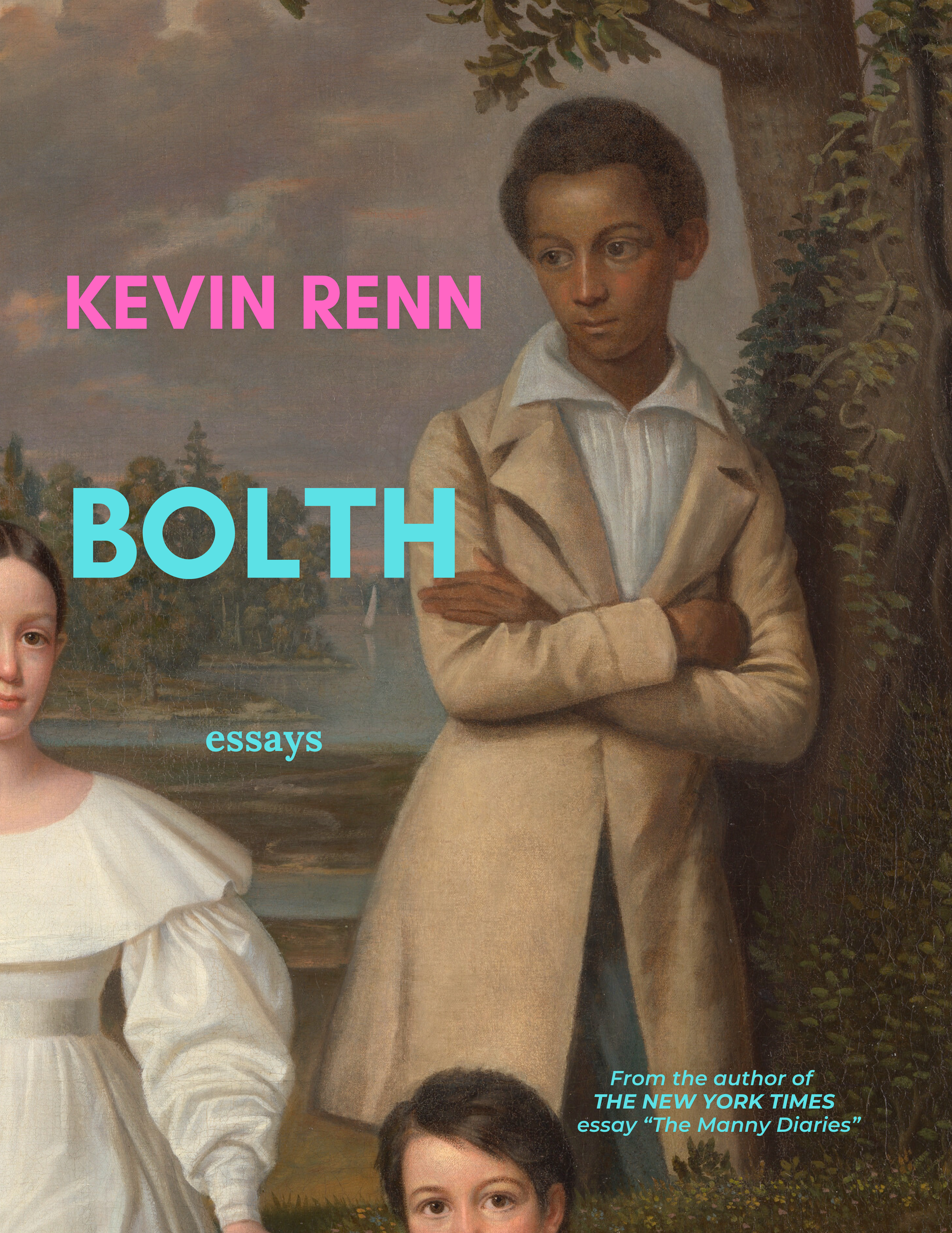 Cover art mockup for a essay collection in-development. Created by Kevin Renn