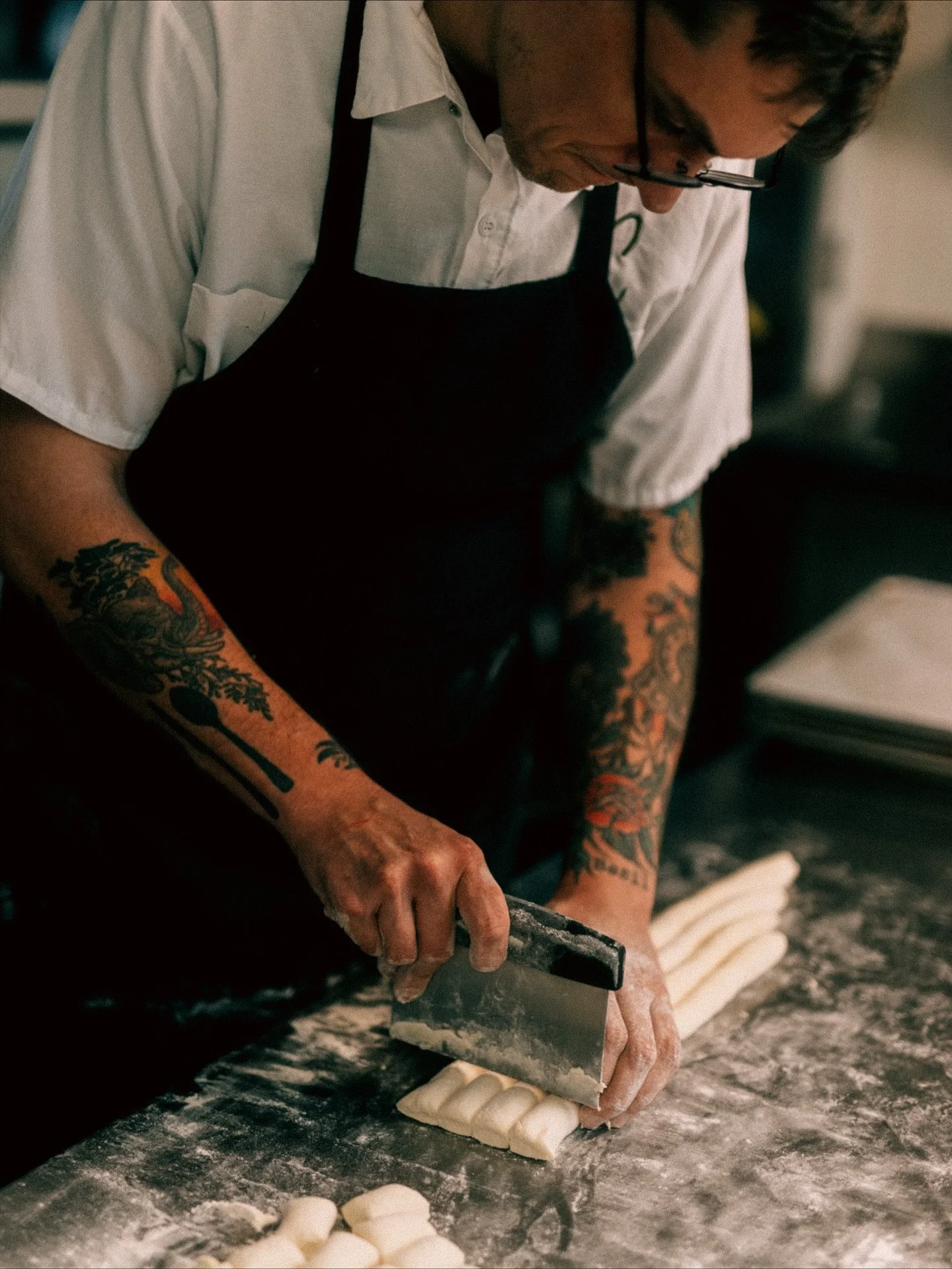 Popcorn Gnocchi 🍿 

A nod to nostalgia from childhood movie nights and restaurants past. An exercise in simplicity. This one hits our core memories of growing up in the Midwest.

Popcorn gets popped and steeped into cream for a popcorn b&eacute;cham