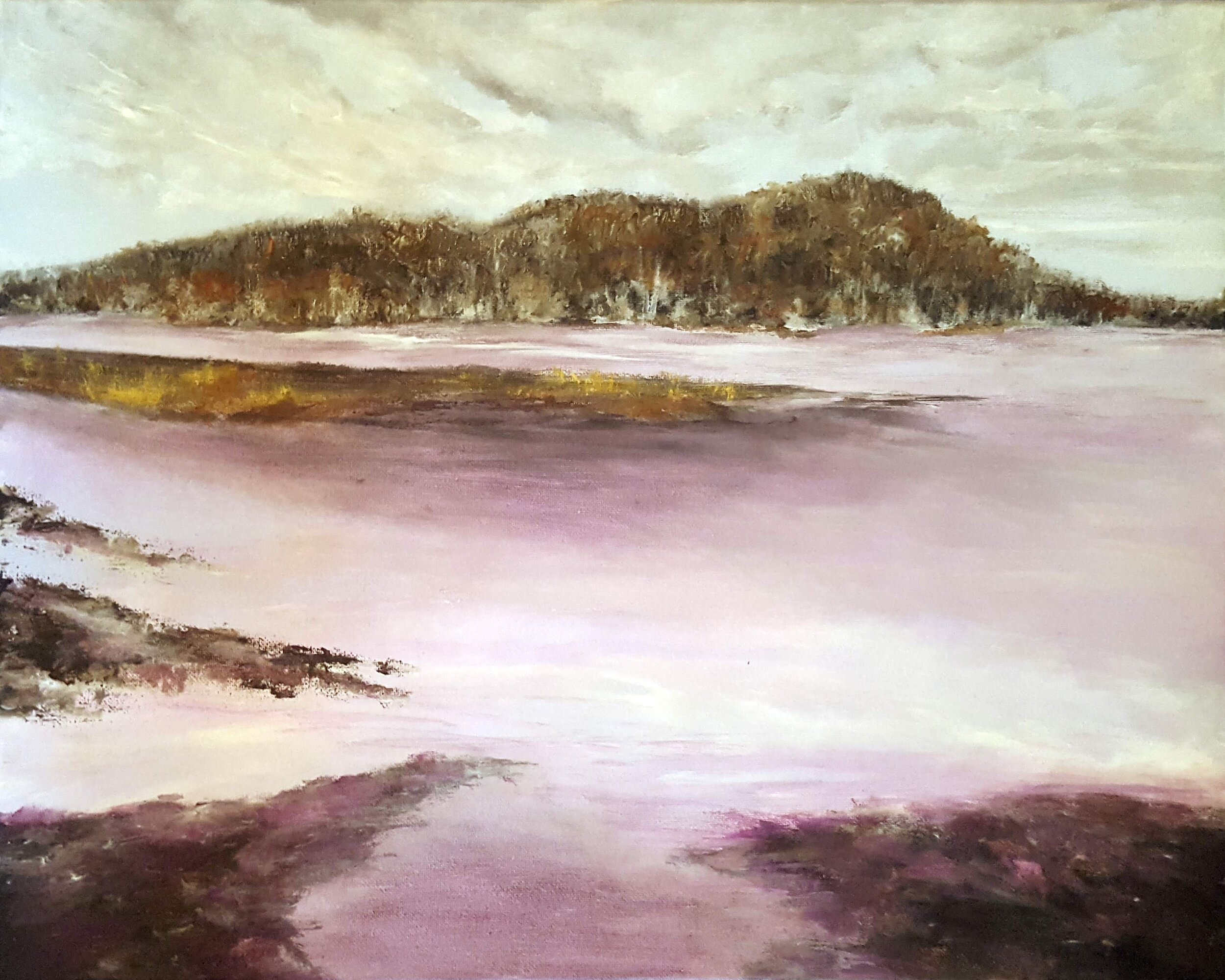 Stillwater Marsh at Dusk
16" x 20" Acrylic on Canvas