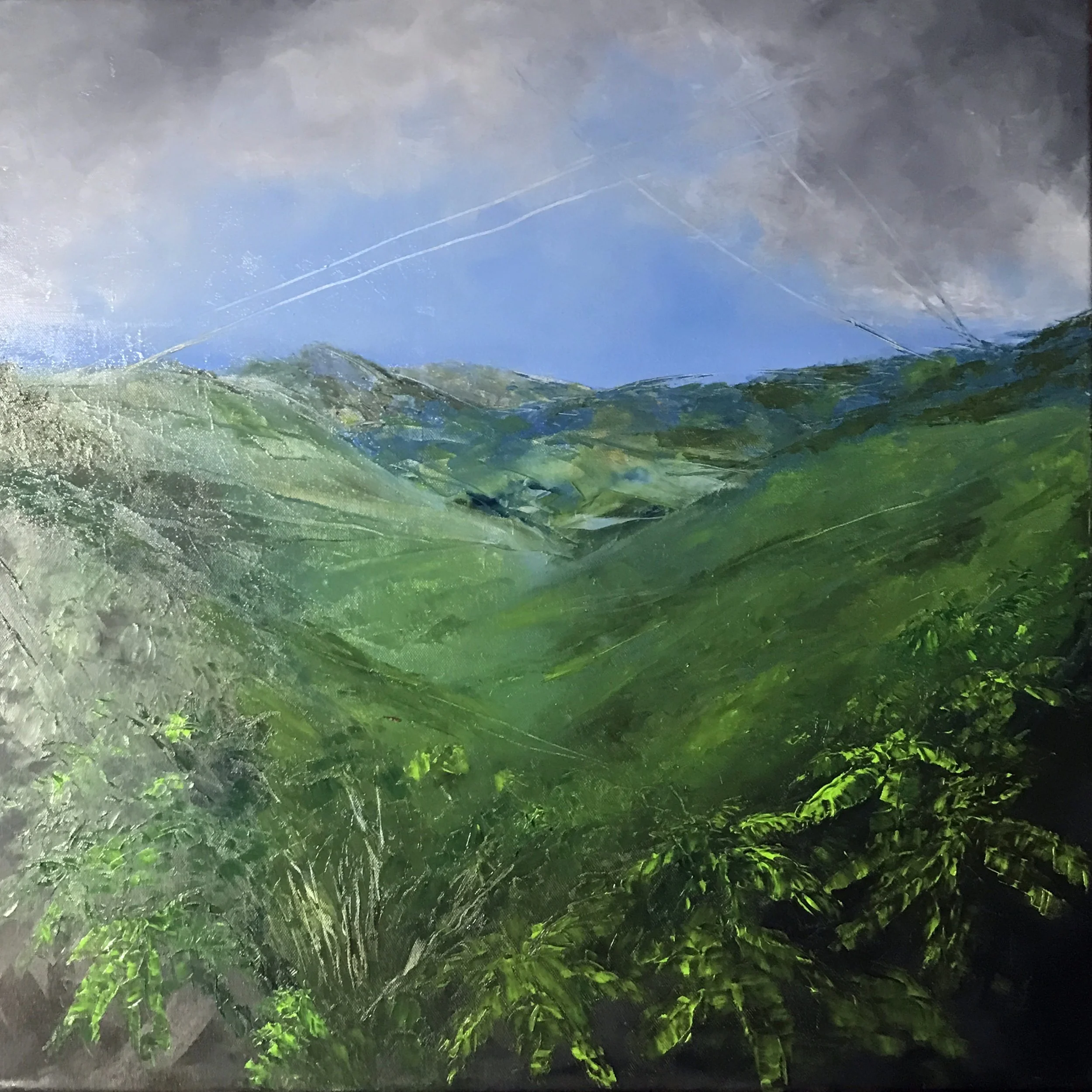 Alajuela Provence Costa Rica  24" x 24"  Oil on Canvas