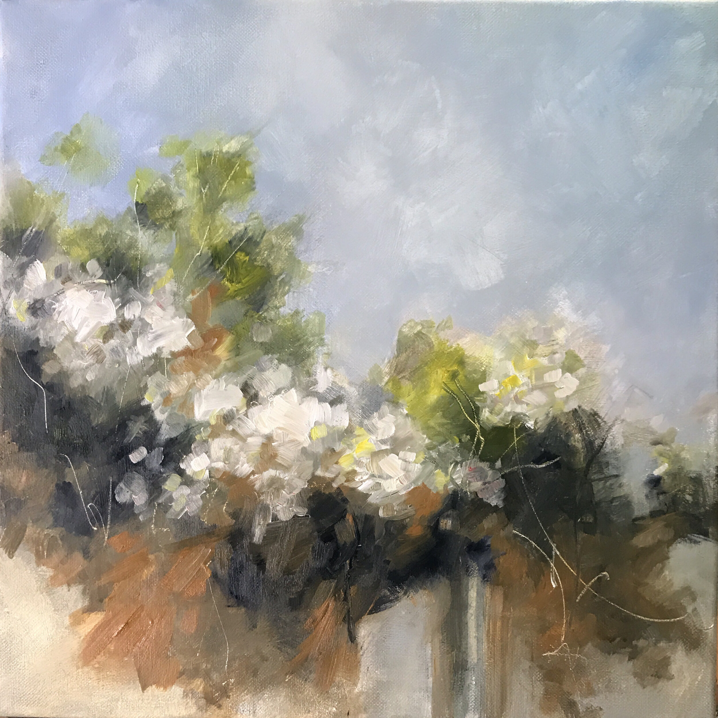 June Greeting
14" x 14" Oil on Canvas SOLD