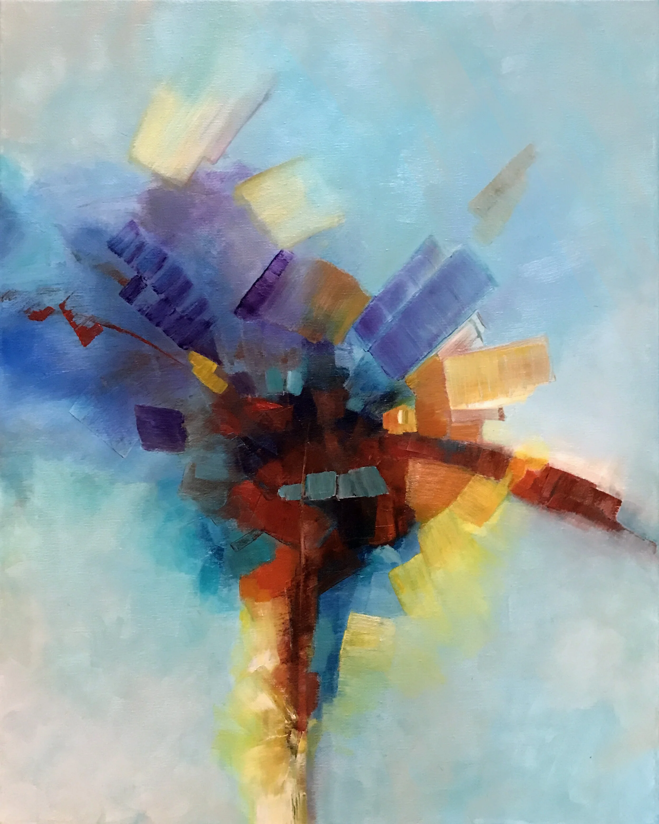 GEO Bouquet
16" x 20" Oil on Canvas