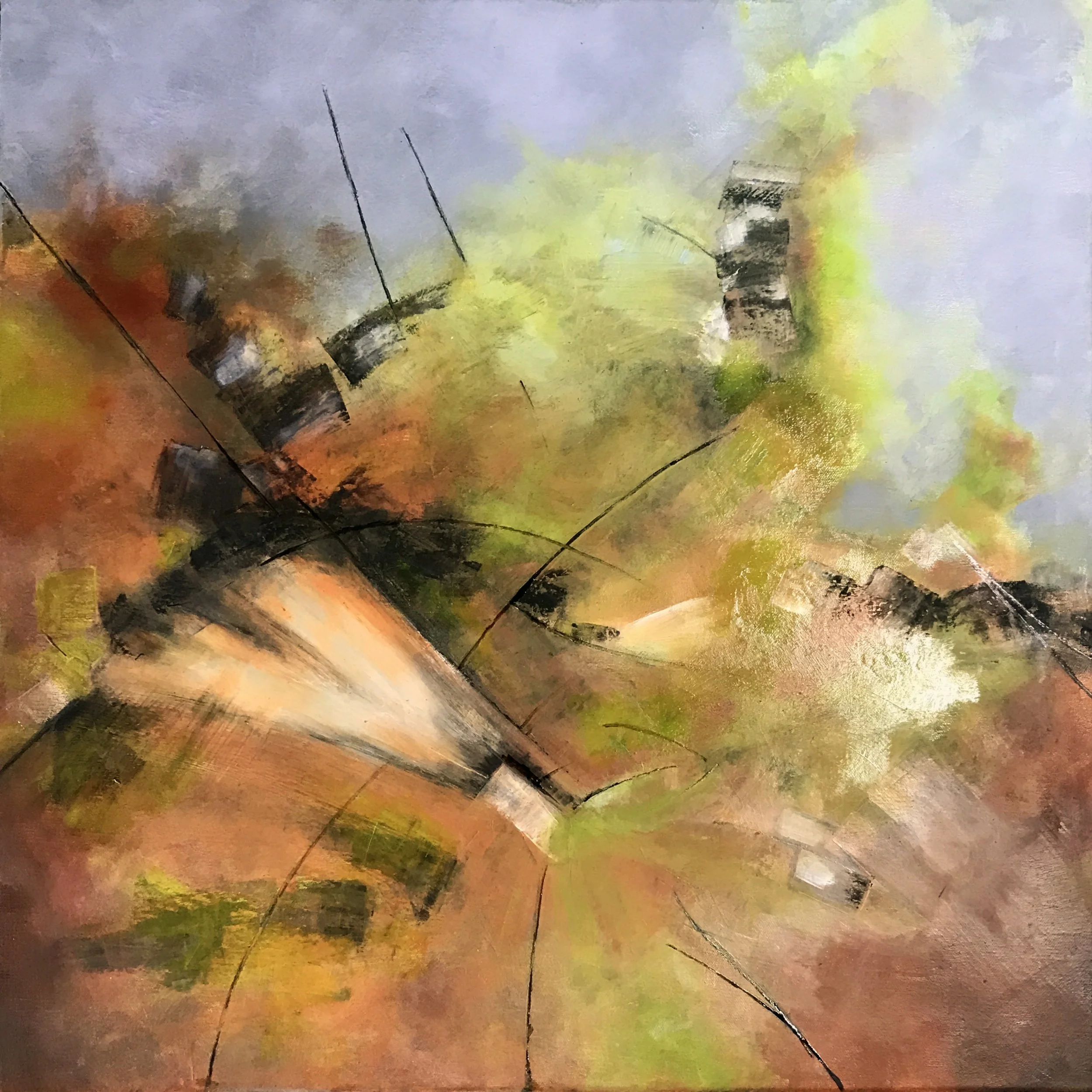 Lost Quarry  24" x 24"  Oil on Canvas