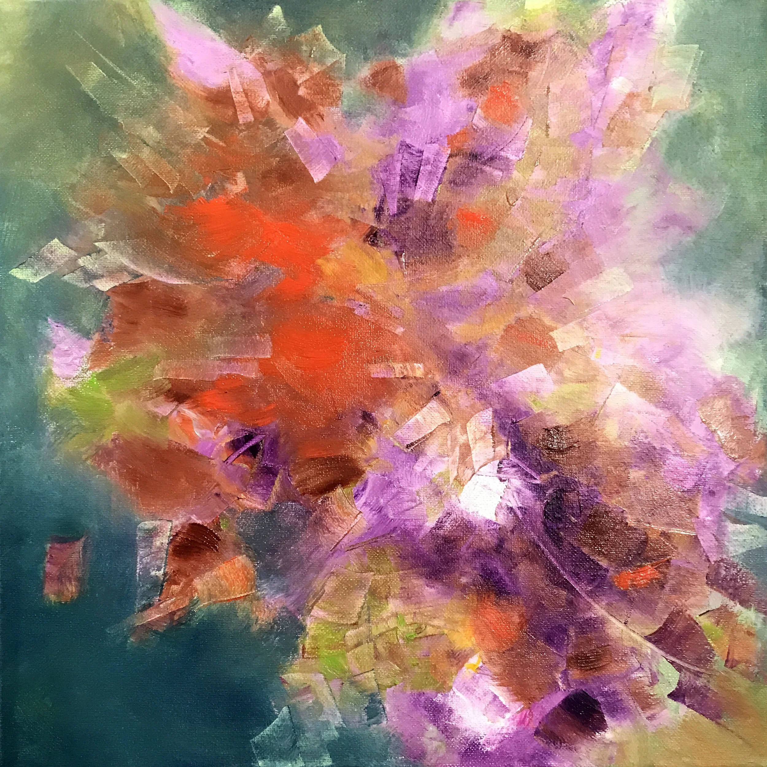 Summer's End  14" x 14"  Oil on Canvas