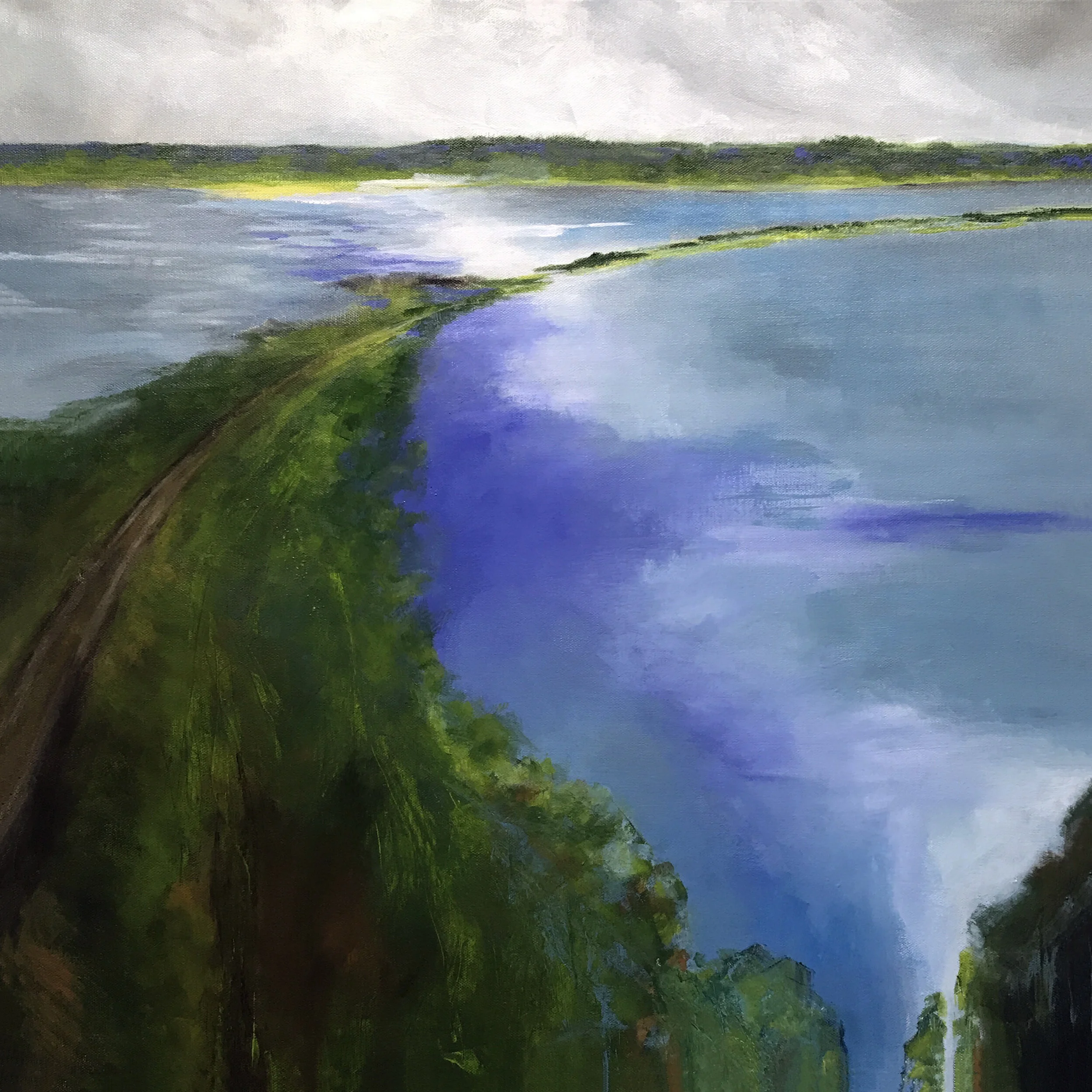 Stillwater Marsh 2
24" x 24" Acrylic on Canvas SOLD