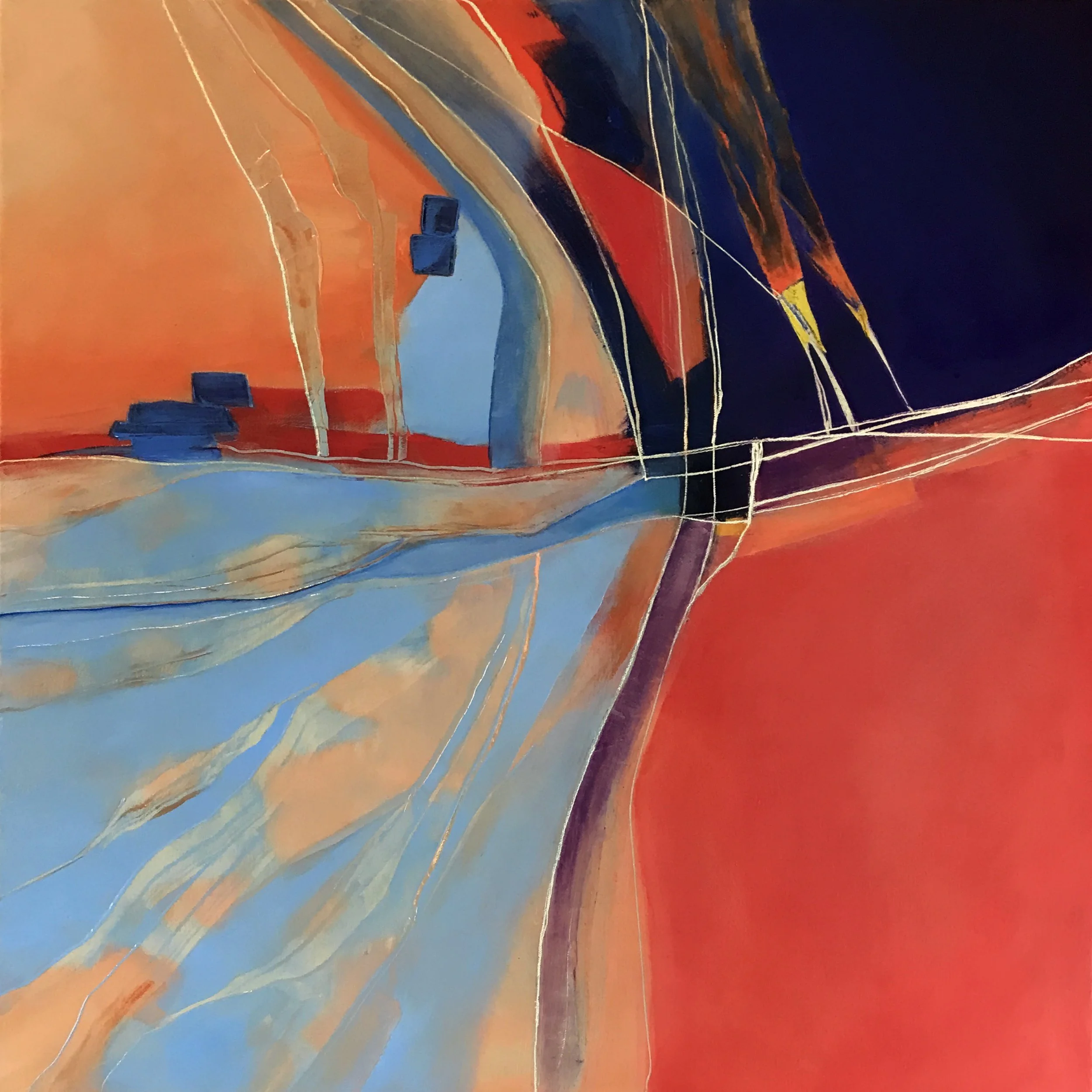 Exhilaration  24" x 24"  Oil on Canvas