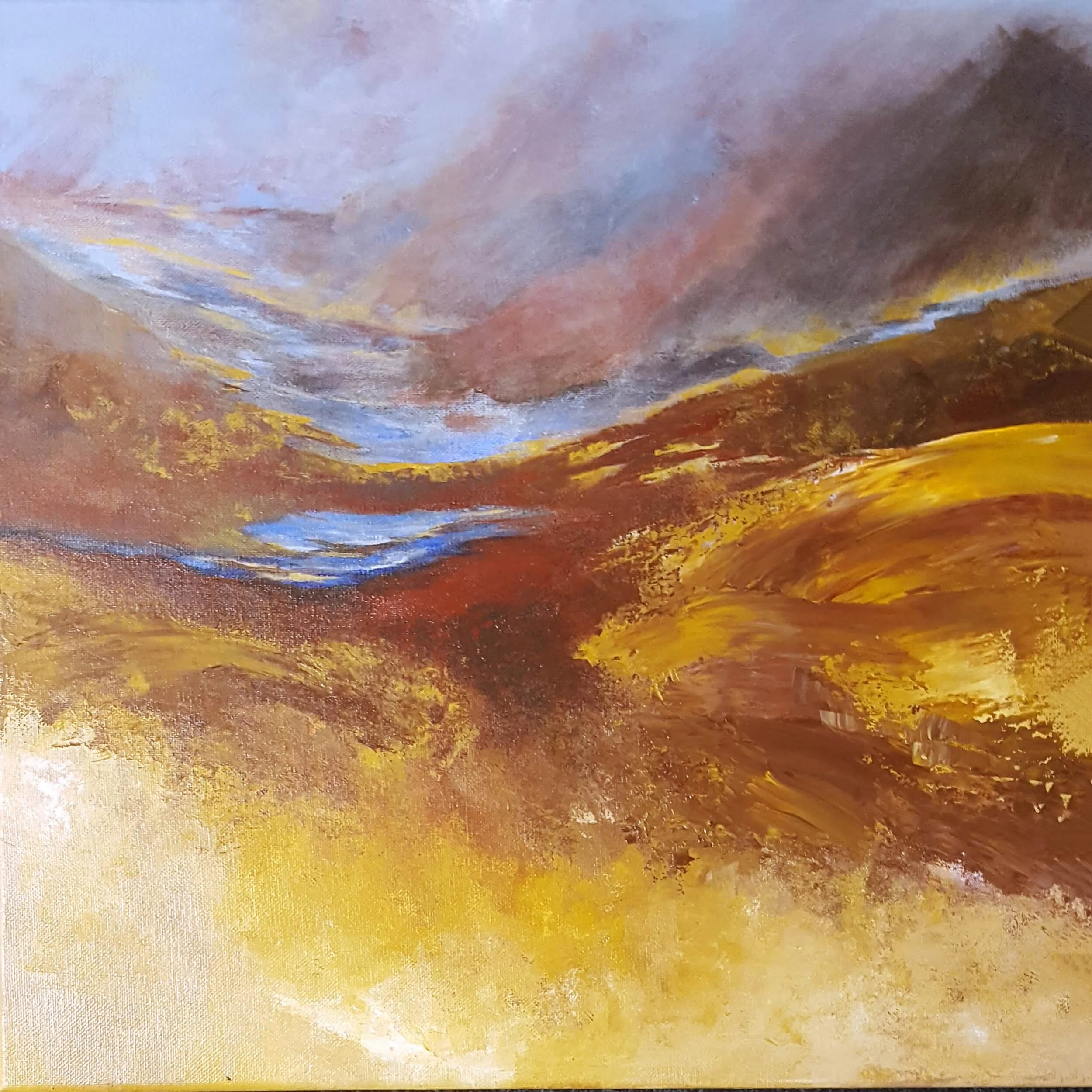 Glacial Lake
16" x 20" Acrylic on Canvas