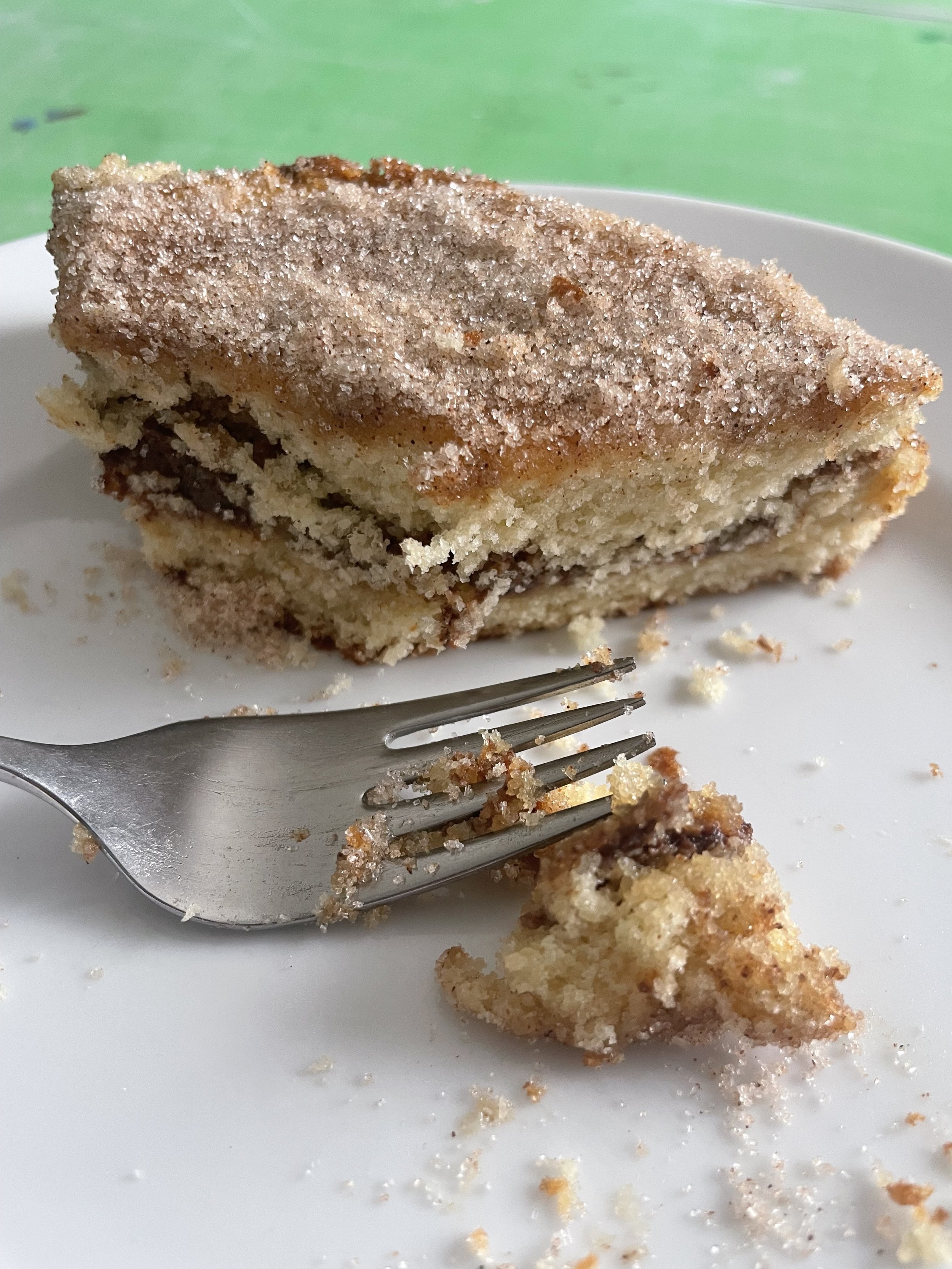 Fran and Aly’s churro cake