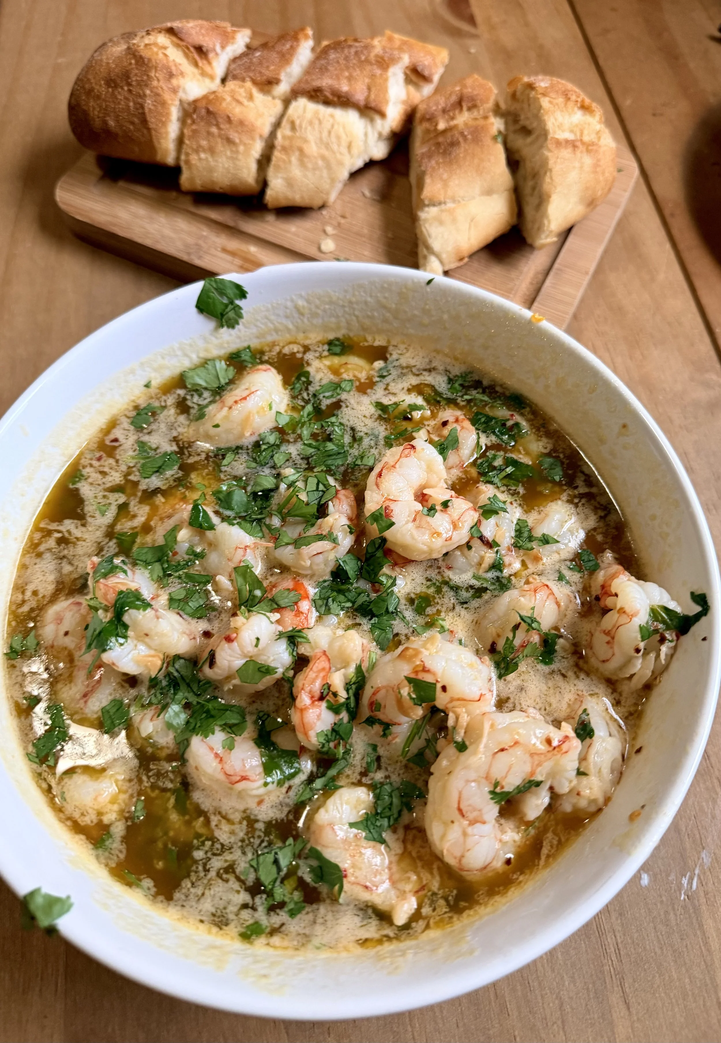 Nick’s Spicy Spanish Garlic Shrimp