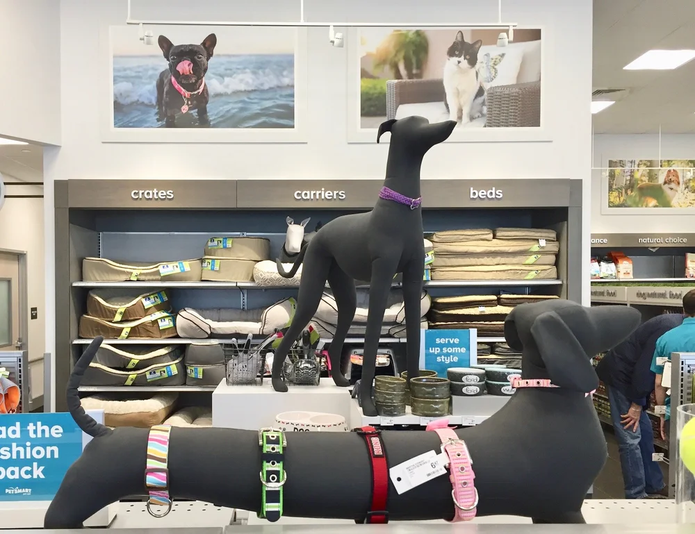 Tippy Dog Mannequins