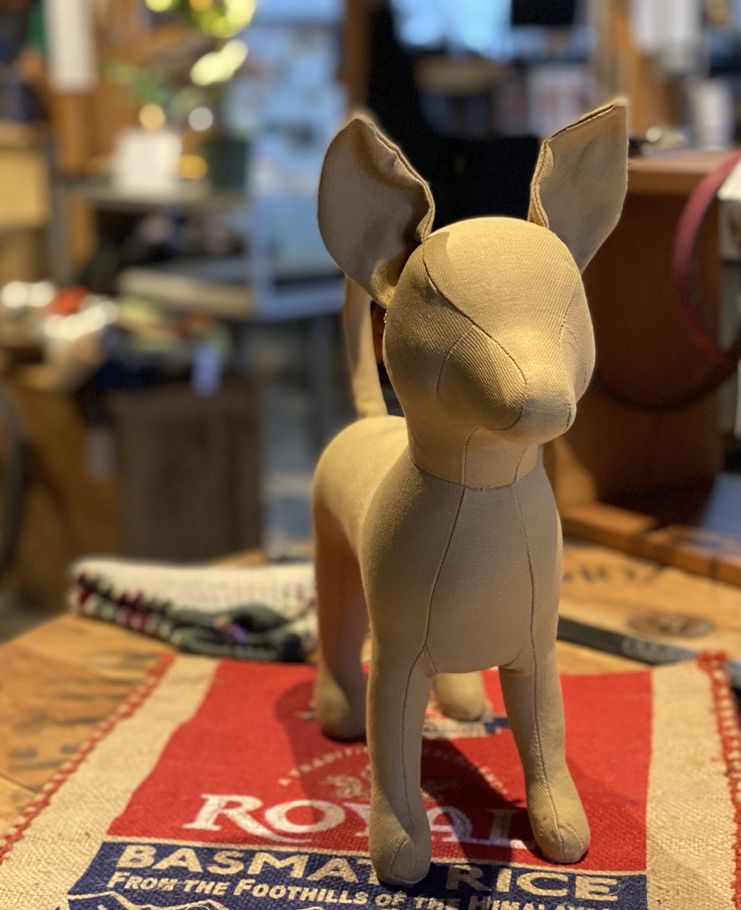 Leather chihuahua Dog Mannequins SET