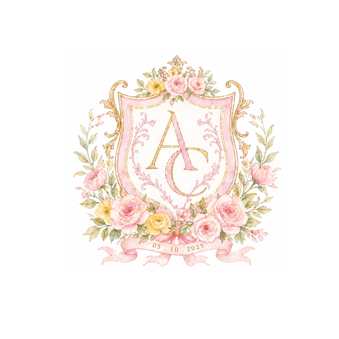Custom Wedding Crest