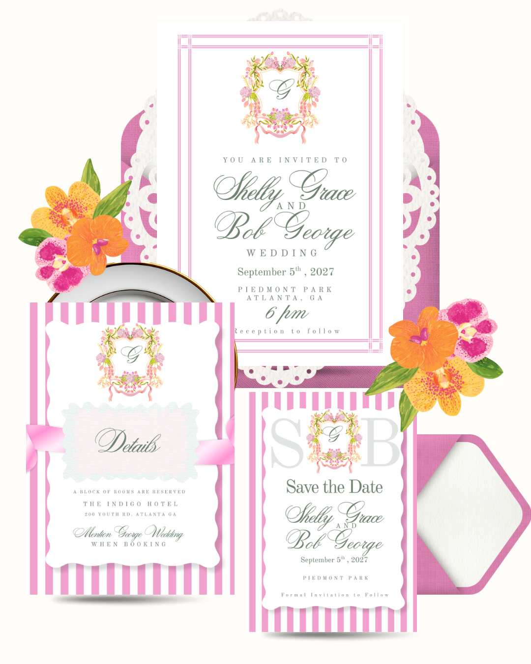Blush & Sage Collection