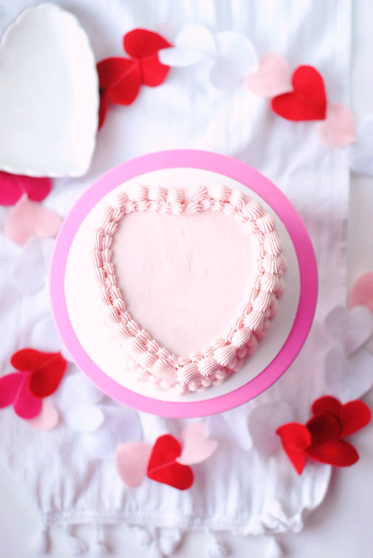 Vintage Heart Cake