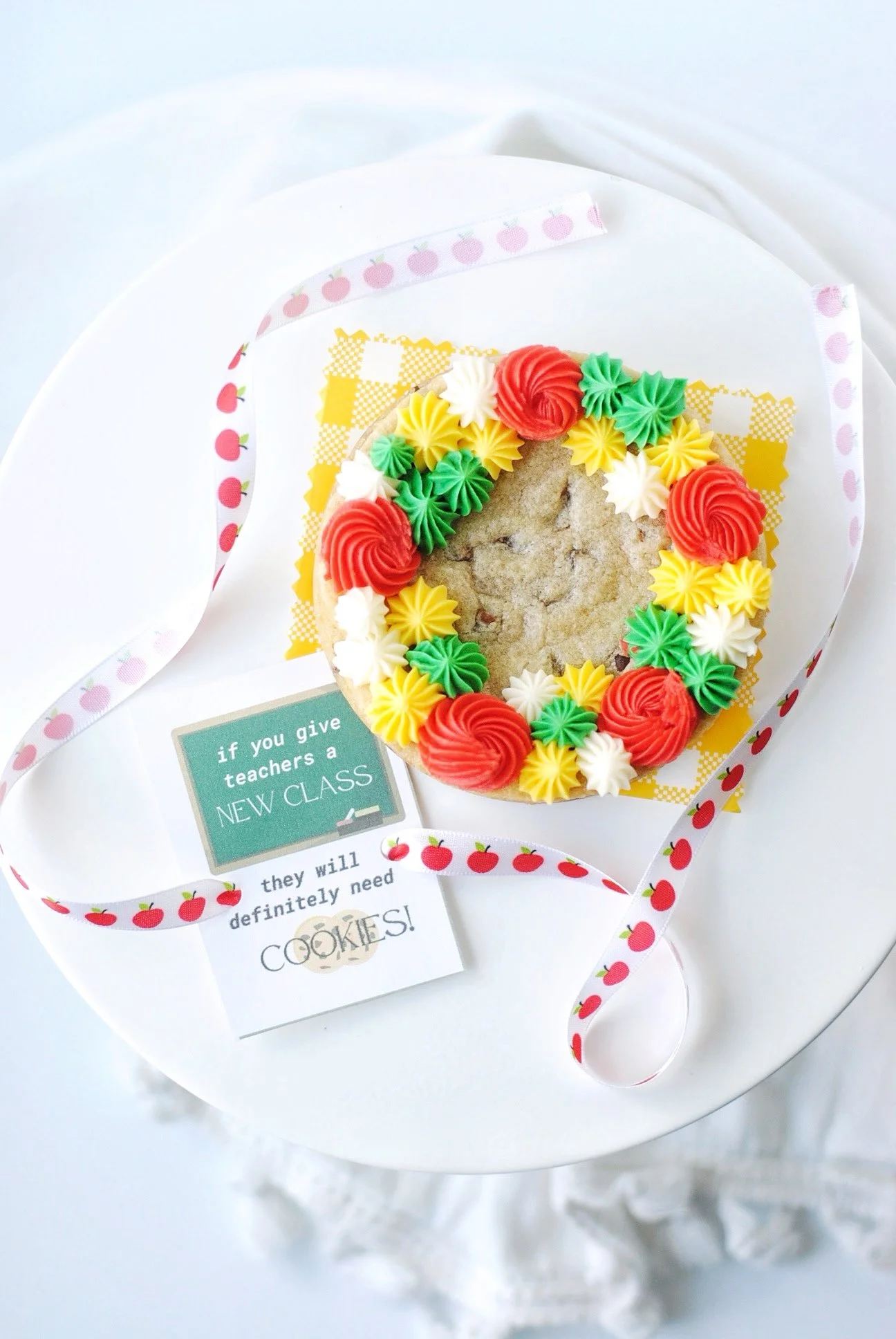 Back to School Cookie Cake
