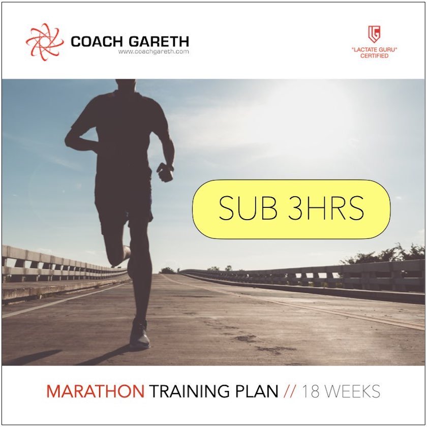 Sub 3 Marathon Training Program