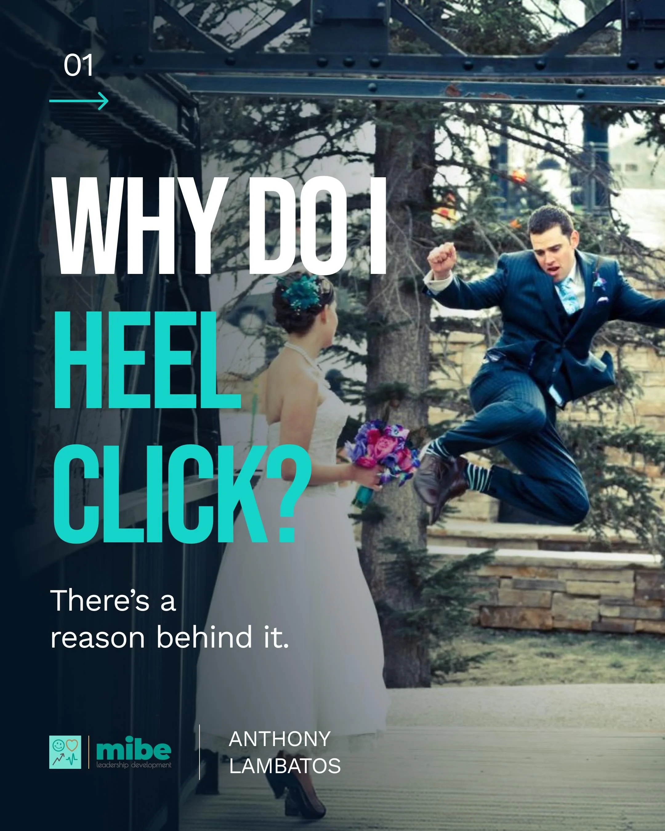 What started as something fun became something much more meaningful.

The heel click reminds me to pause, be present, and celebrate the moment I&rsquo;m in.

Life has a way of moving quickly. It&rsquo;s easy to rush to the next meeting, the next goal
