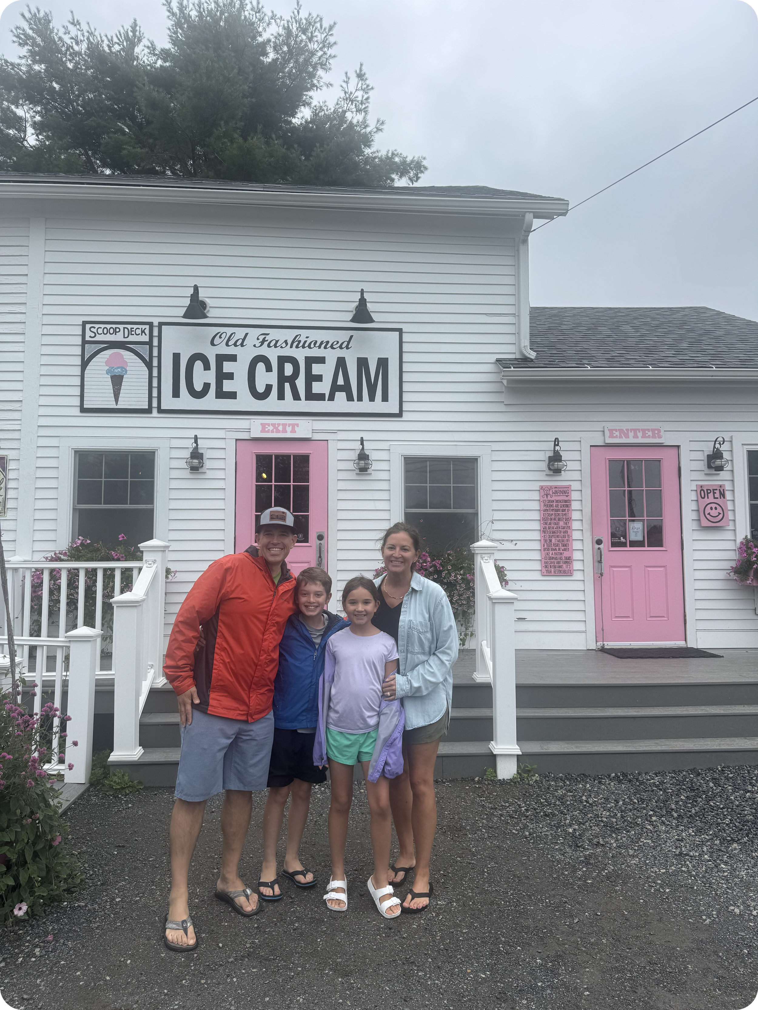Six Scoops in a Pink Egg Carton
