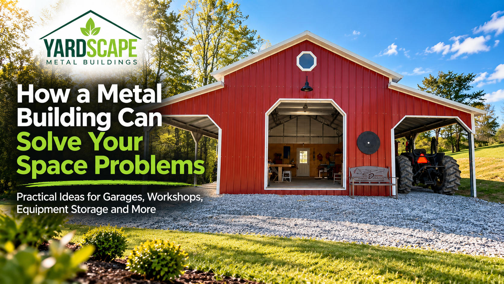 More Space, More Possibilities: How a Custom Metal Building Can Solve Your Storage Problems