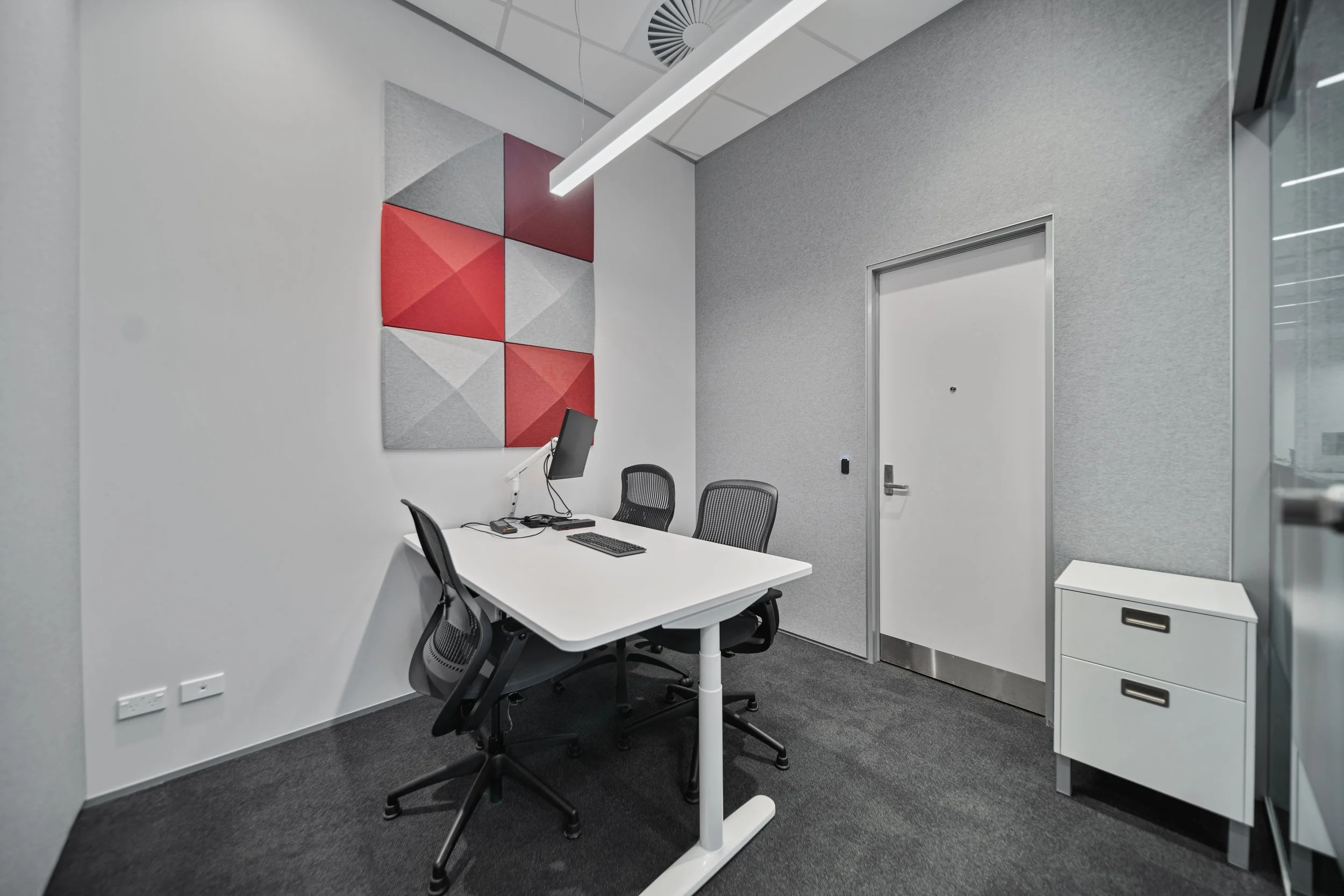 Refurbished meeting room