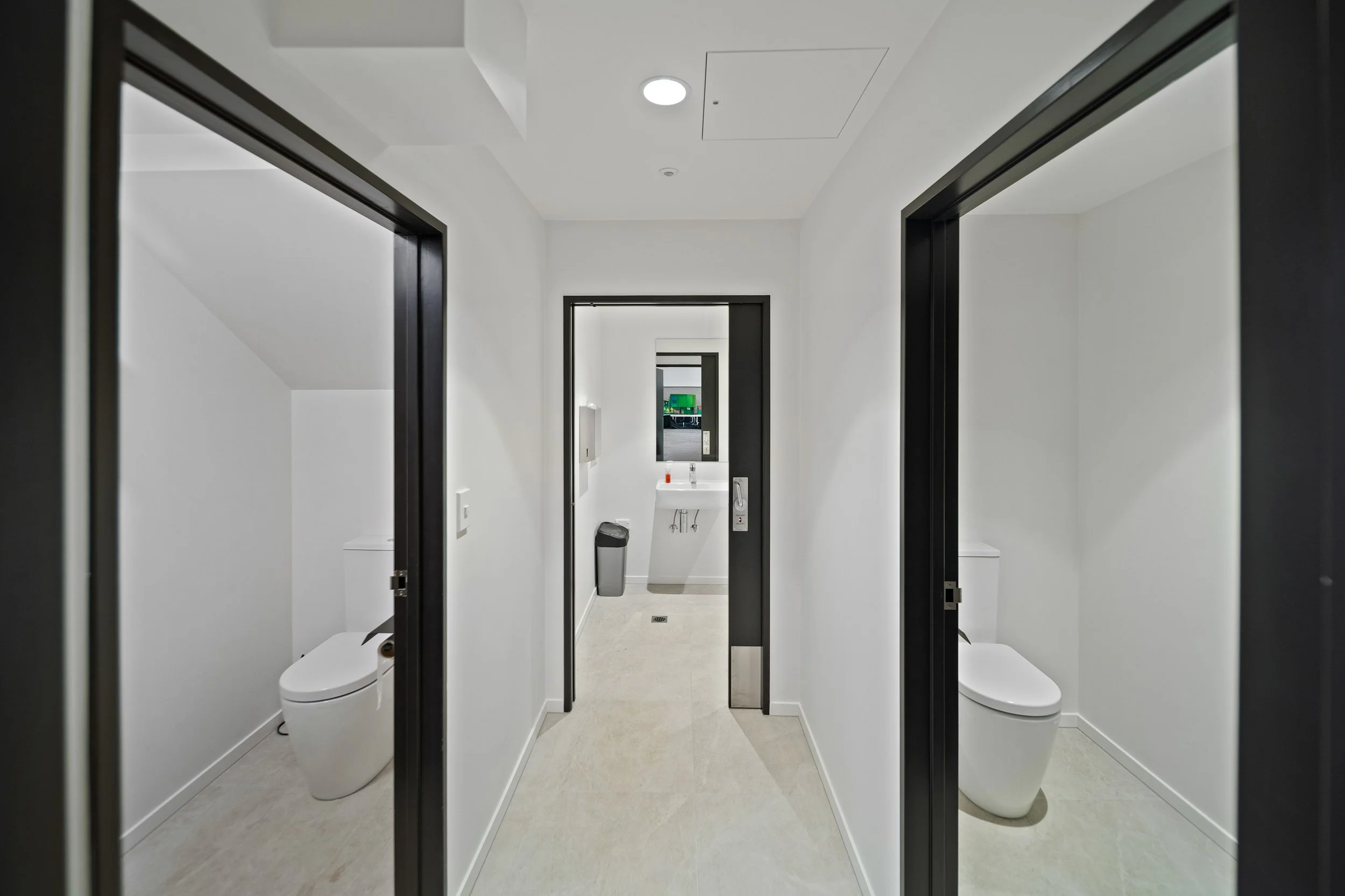 Newly installed additional bathrooms