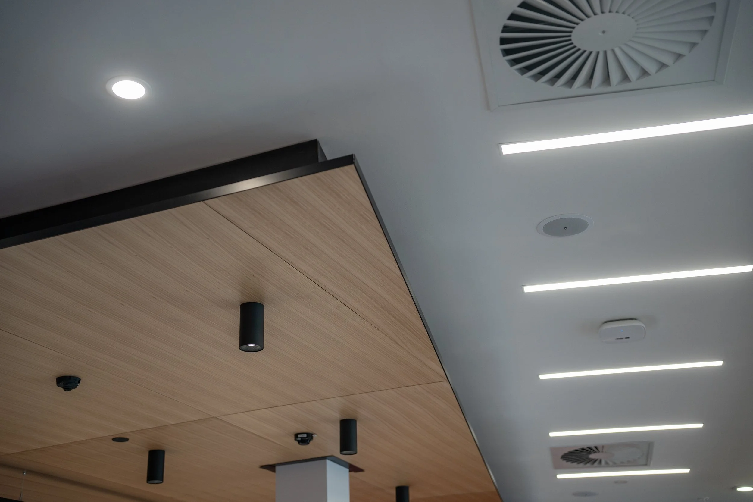Refurbished ceiling