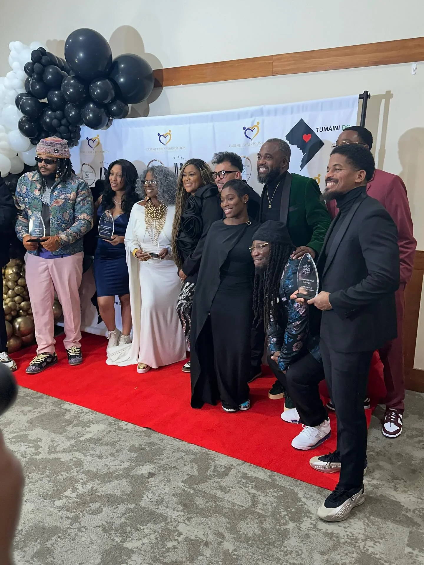 I had the honor of receiving the 2025 Impact Award at the @tumainidc Sneaker Ball. 🙏🏾

Being celebrated alongside some of the biggest trailblazers in our community was truly special. Thank you @iamportiarichardson and the entire Tumaini team for an