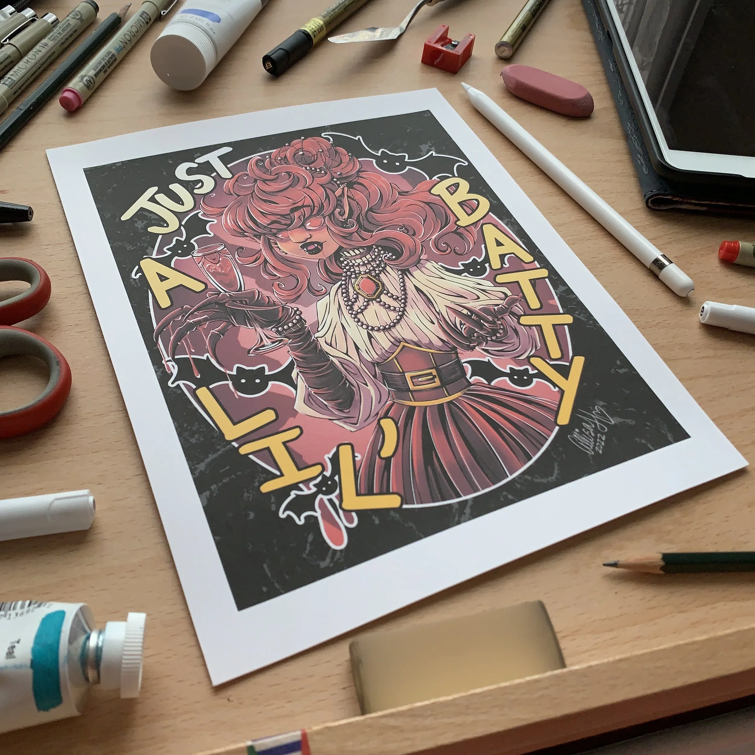 Just A Little Batty Prints