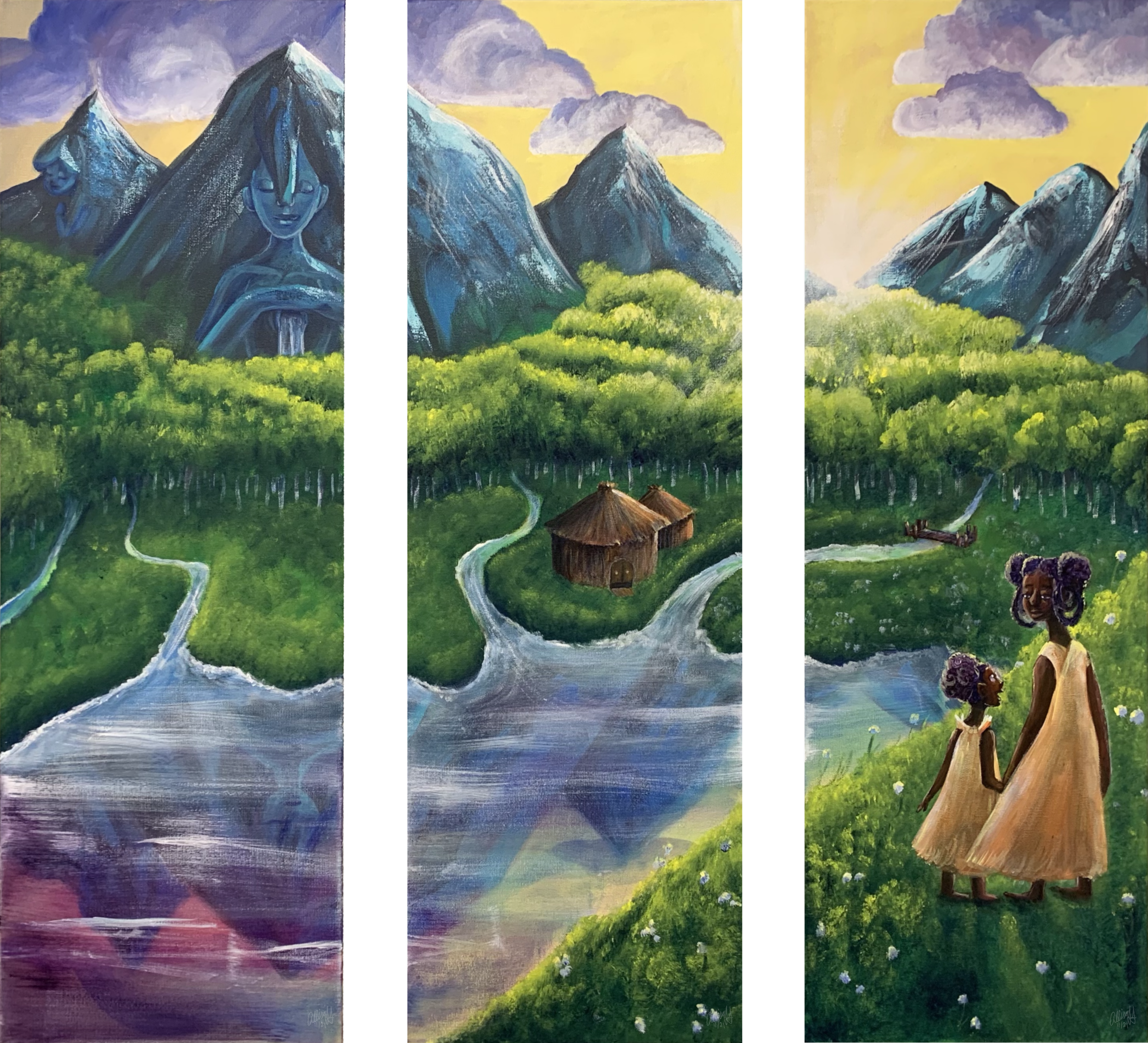 Dreamscape Paradise: Sisterhood Sunrise