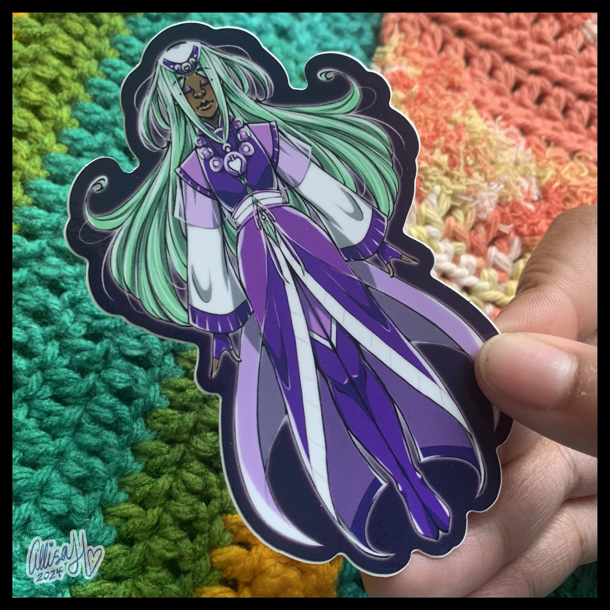 4" Sticker: Magical Girl Laya