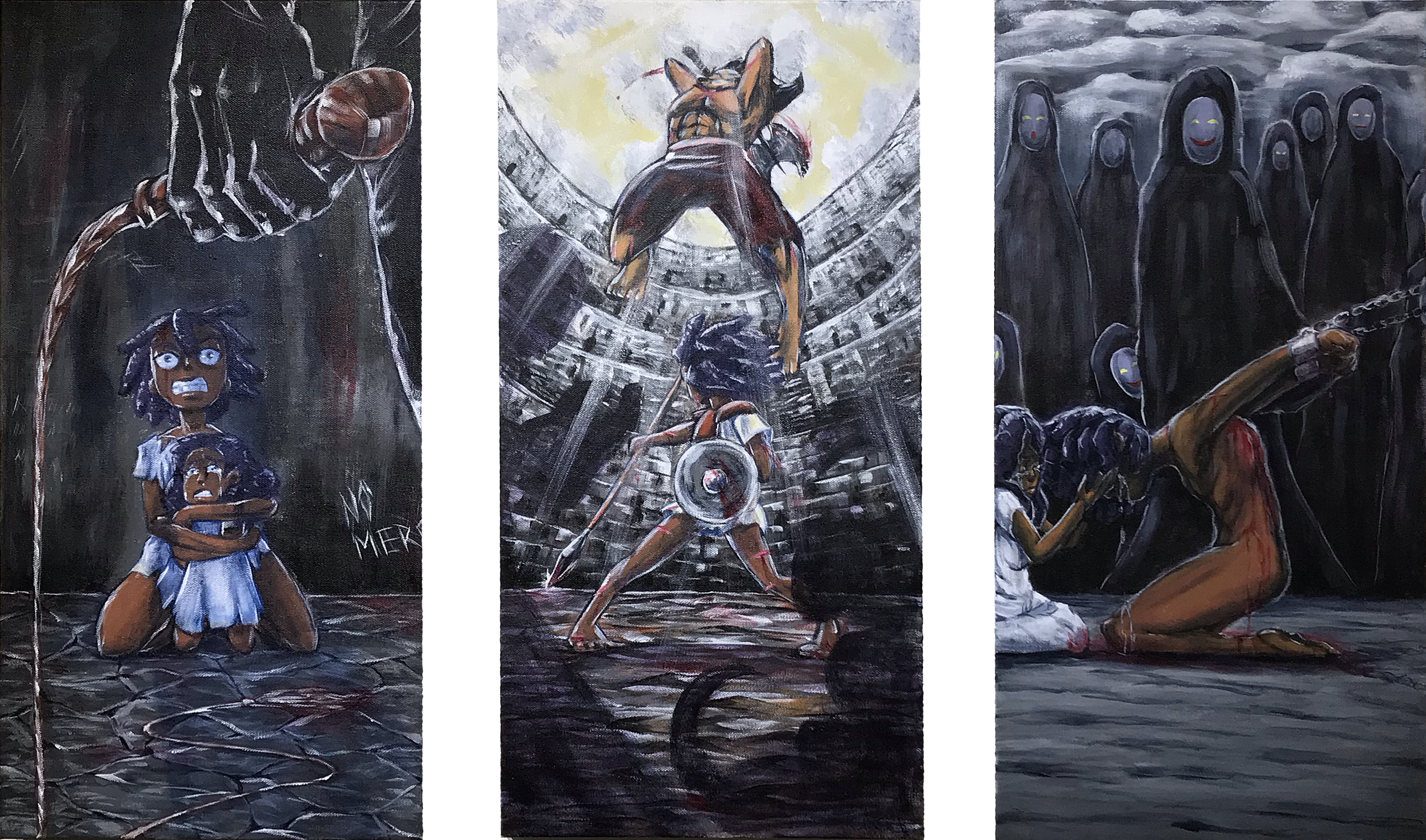 The Struggle: Fear. Bravery. Sacrifice.