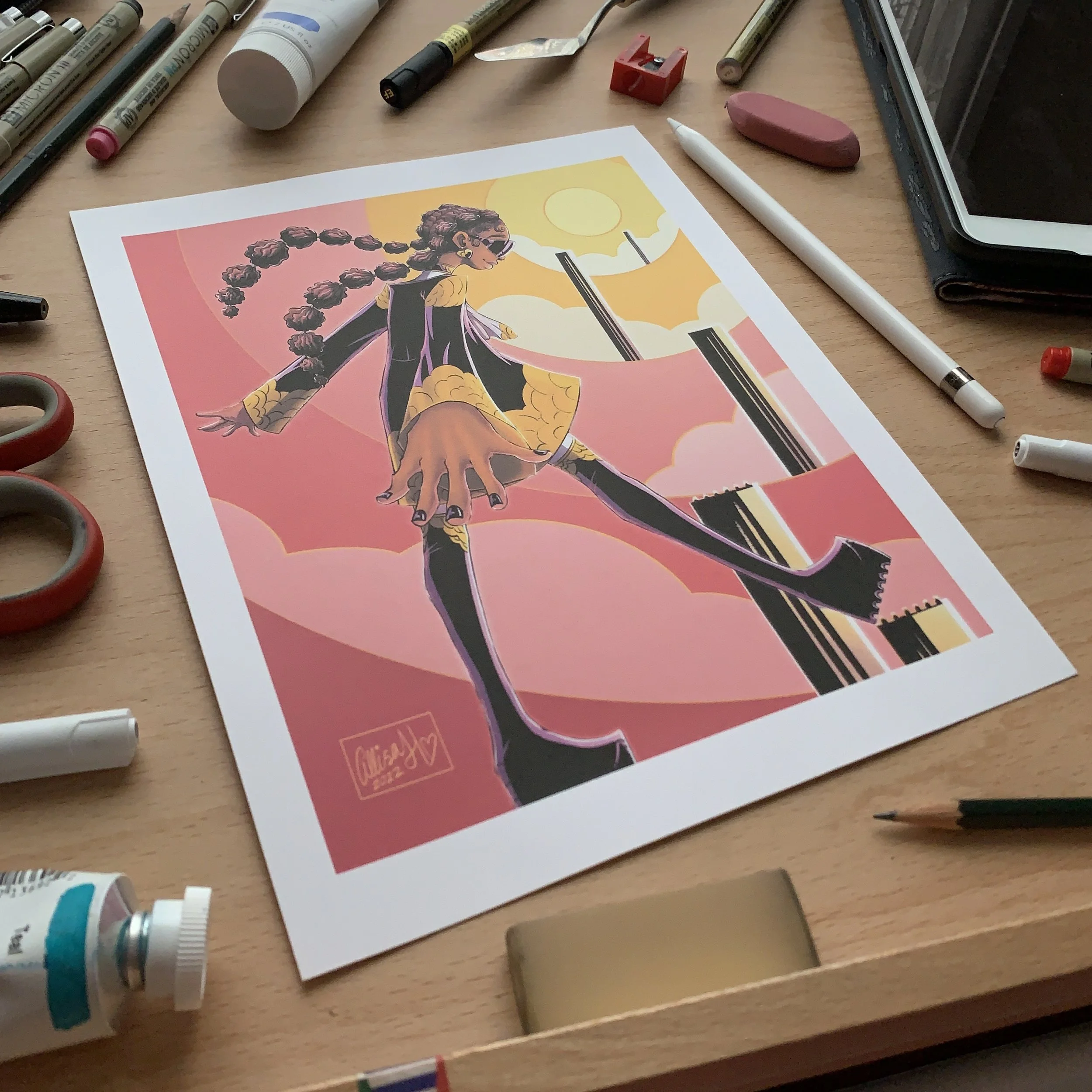 Sunny Stepper Prints