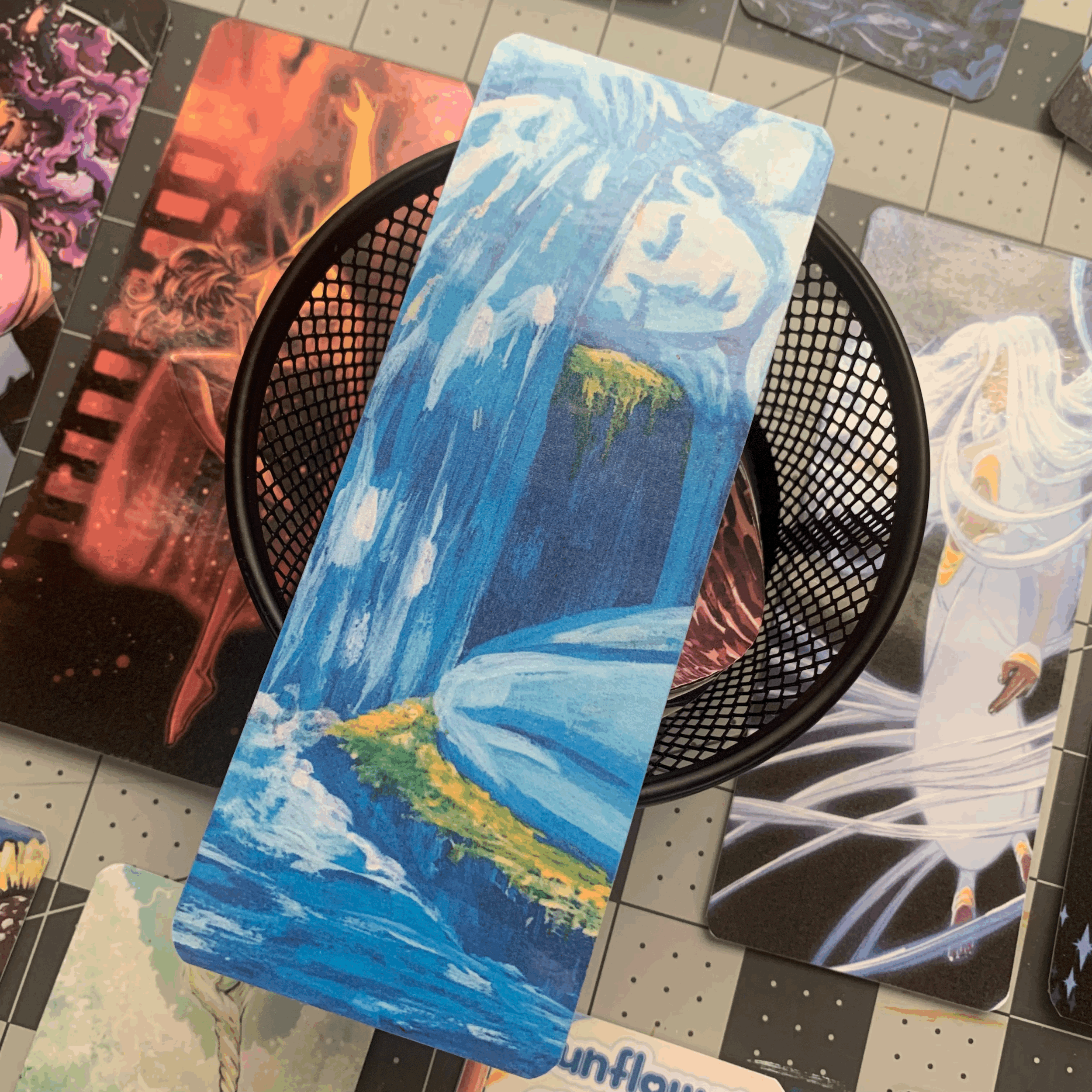 Original 2x6" Bookmark: Sleepy Falls