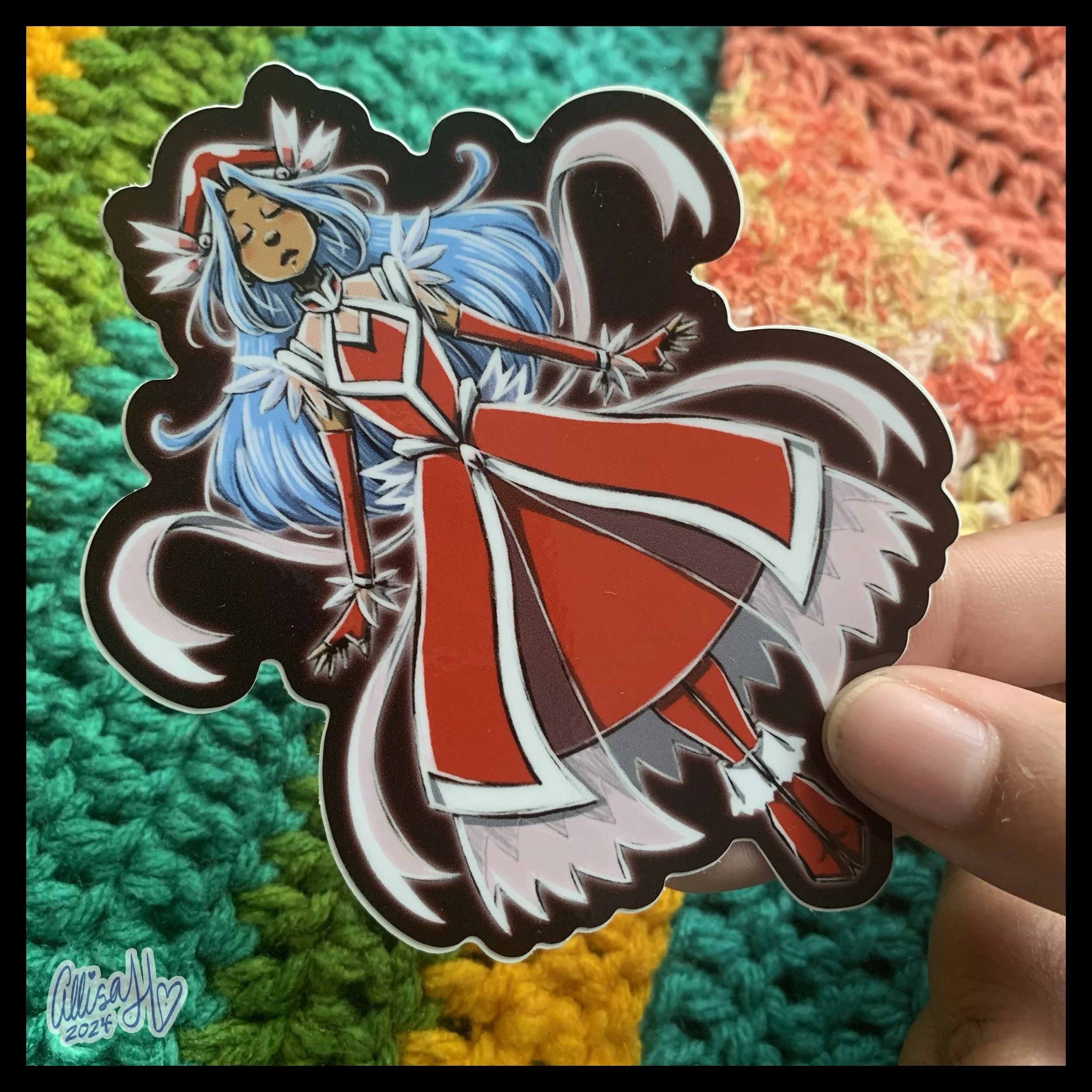 4" Sticker: Magical Girl Jasper