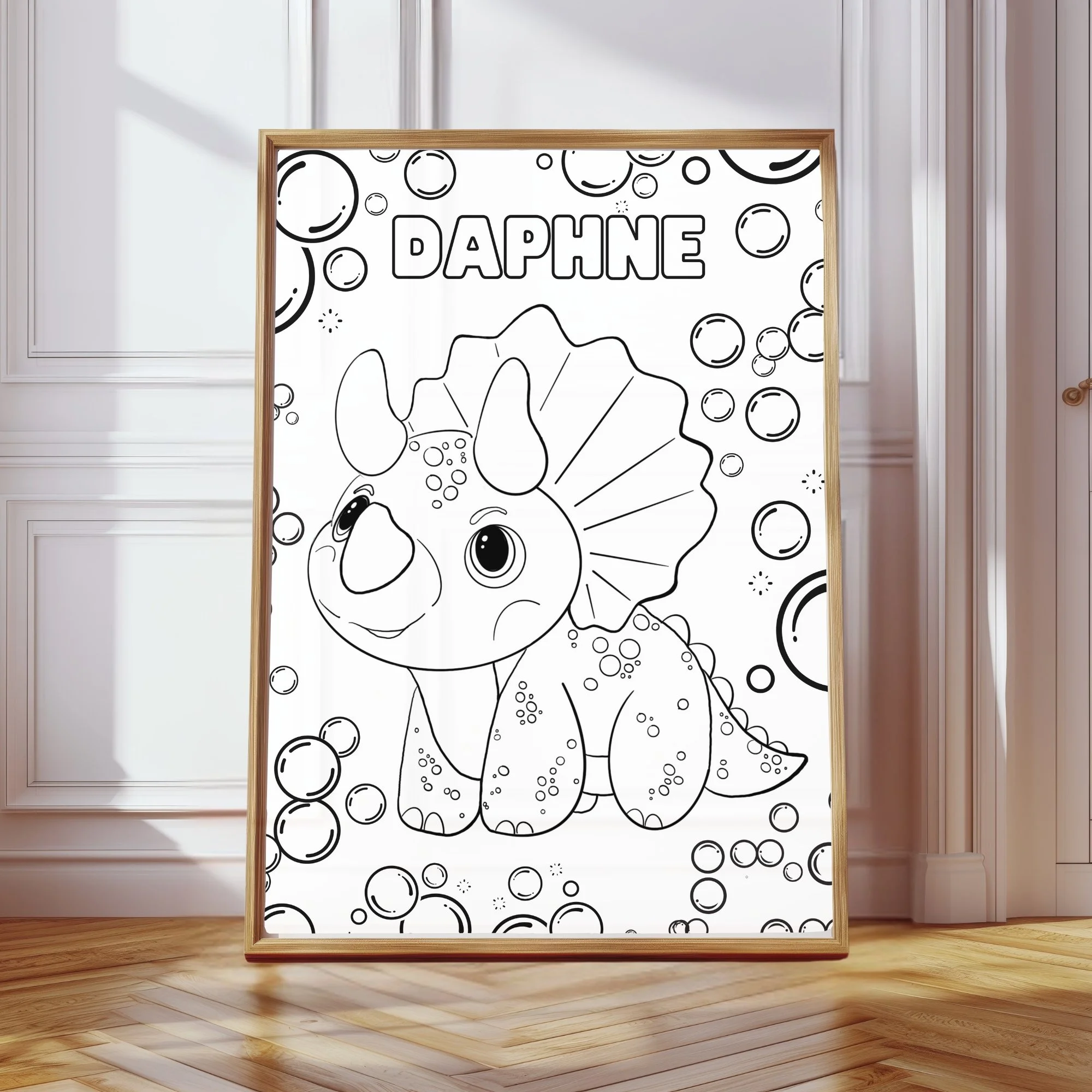 Giant Dino Coloring Posters – Creative Fun for Kids (24x36)