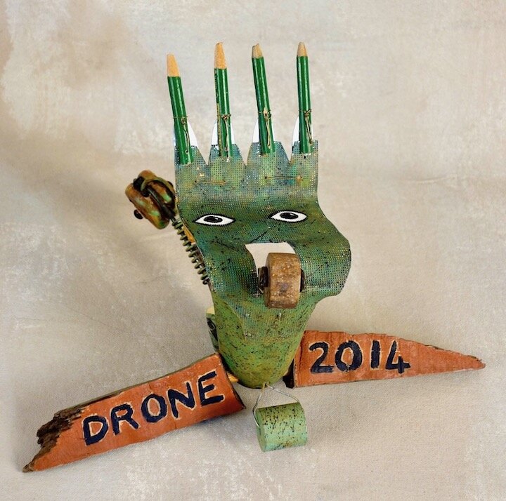 Two-faced drone