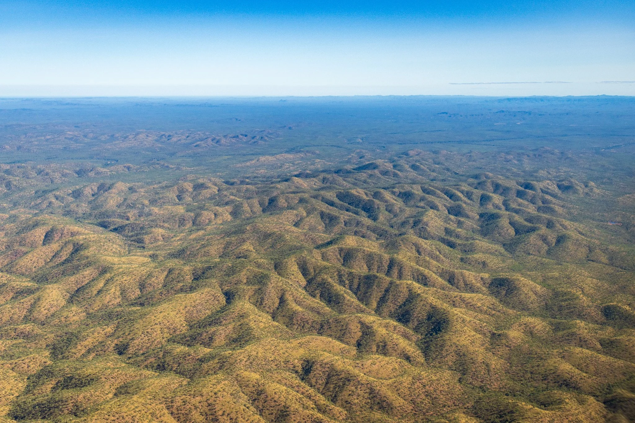 Landforms to the immediate north west of Mt Mulligan