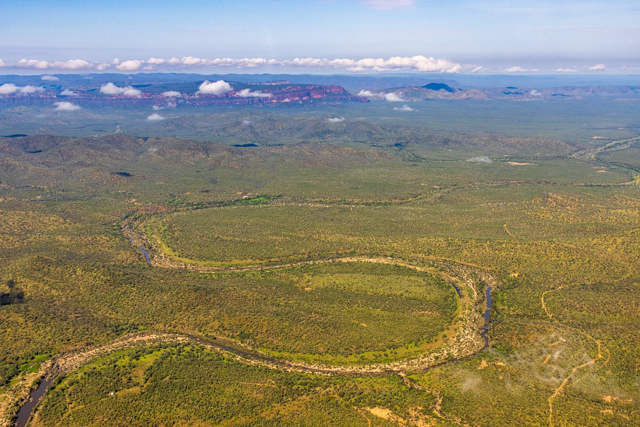 On approach to Mt Mulligan from the east