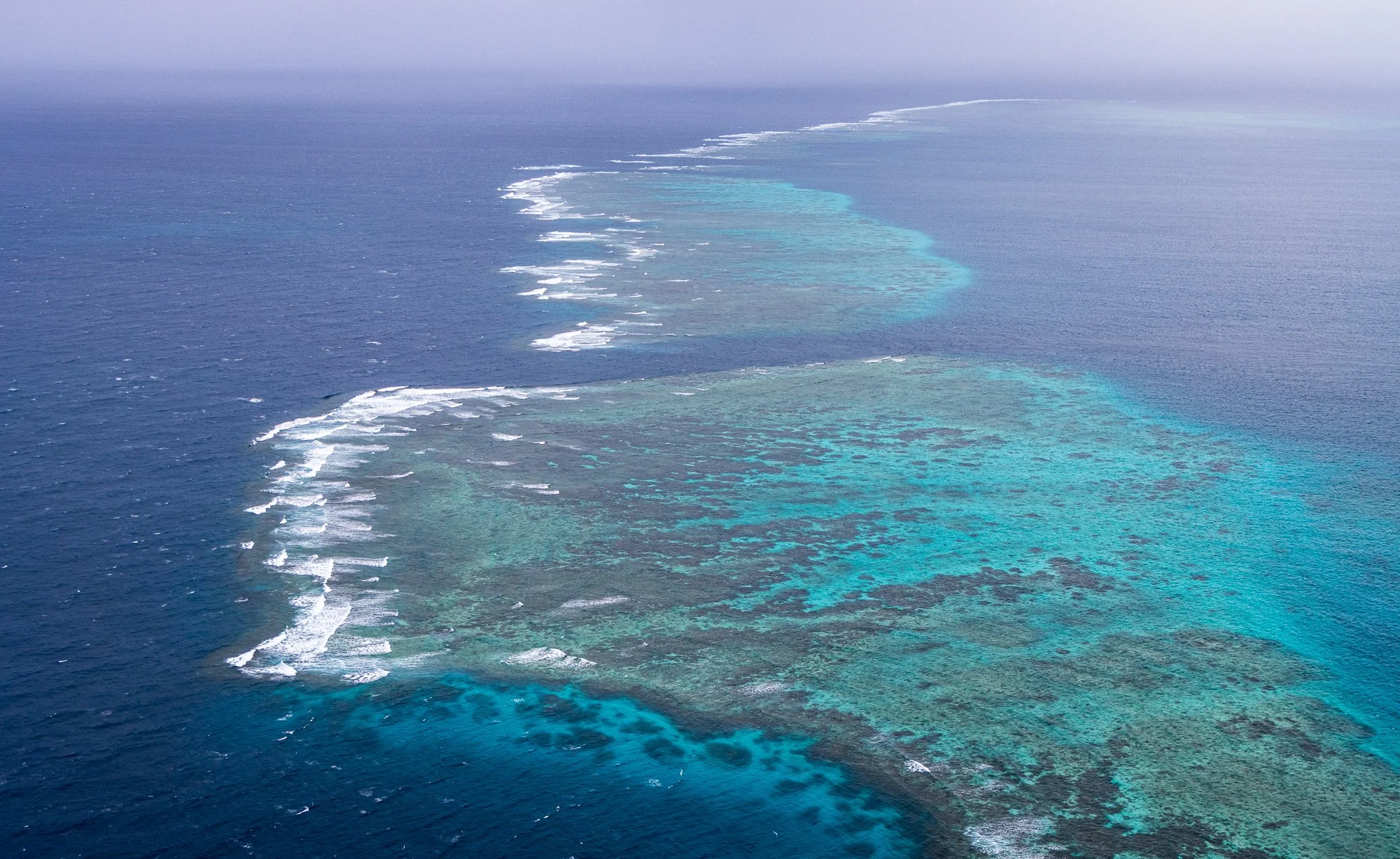 Great Barrier Reef looking S