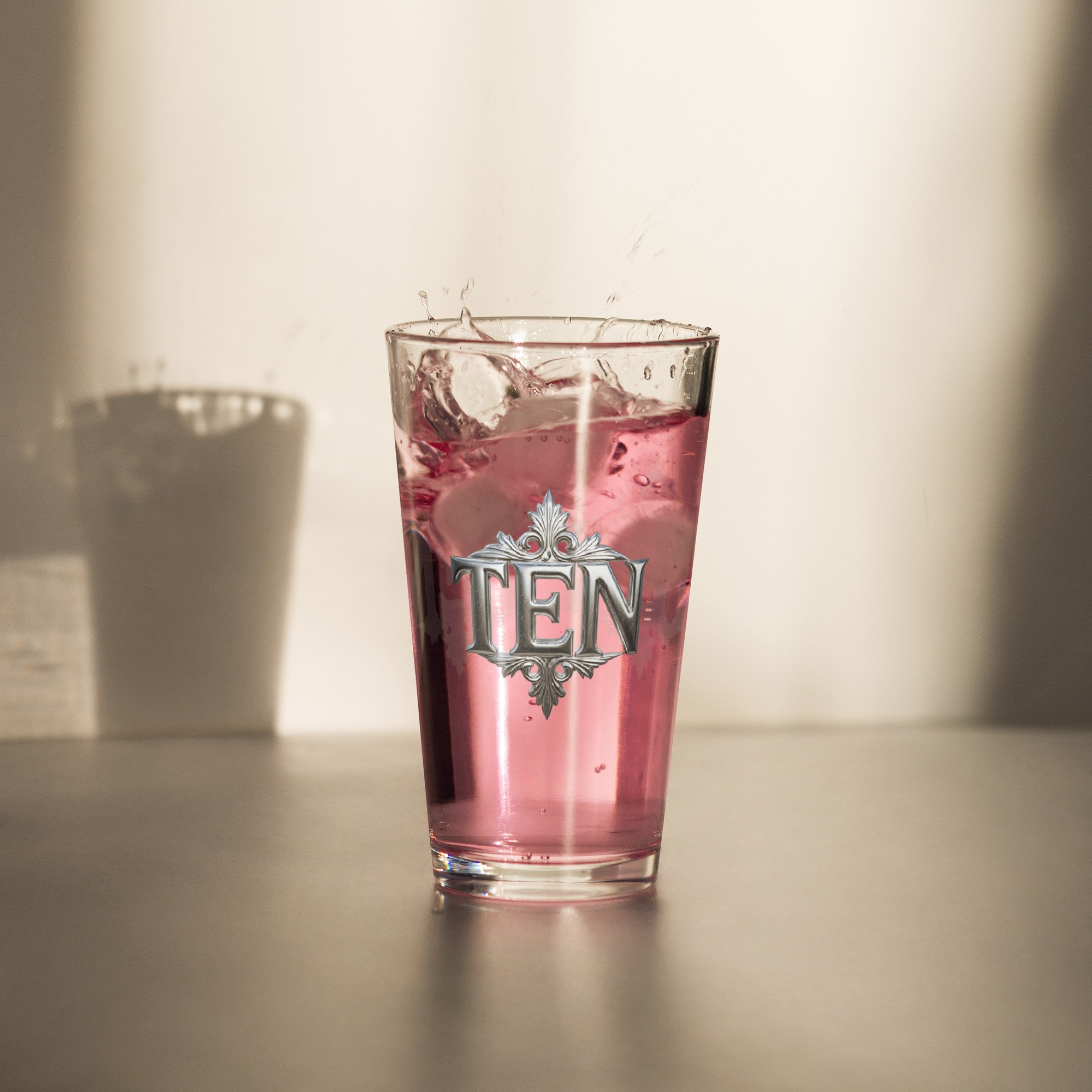 TEN Shaker pint glass
