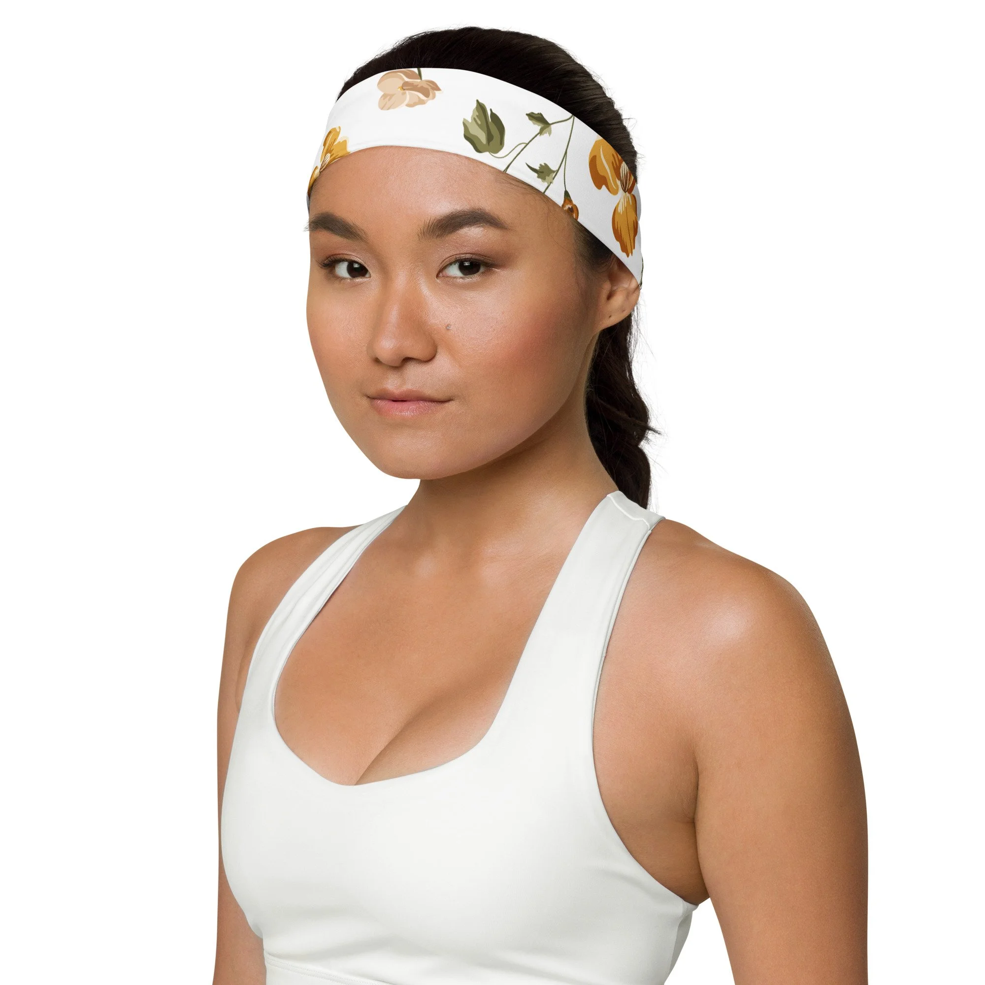 Yellow Floral Headband