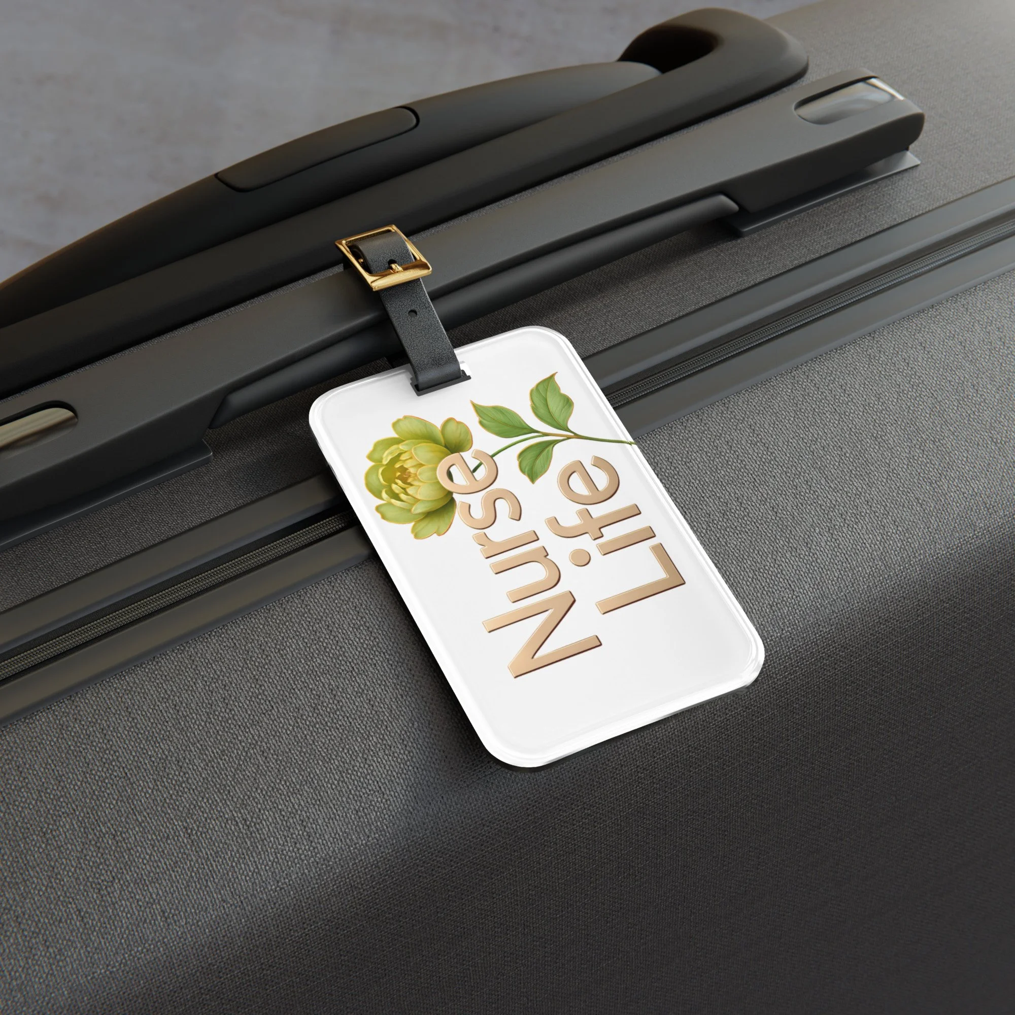 Nurse Life luggage tag