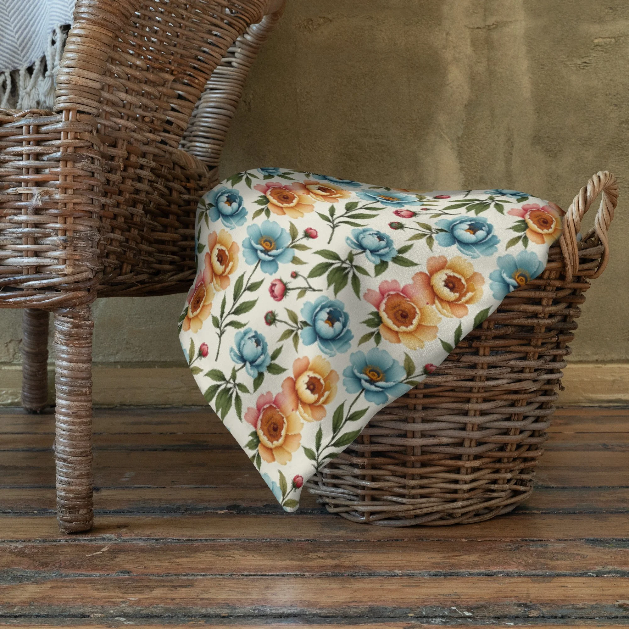 TEN Peonies Throw Blanket