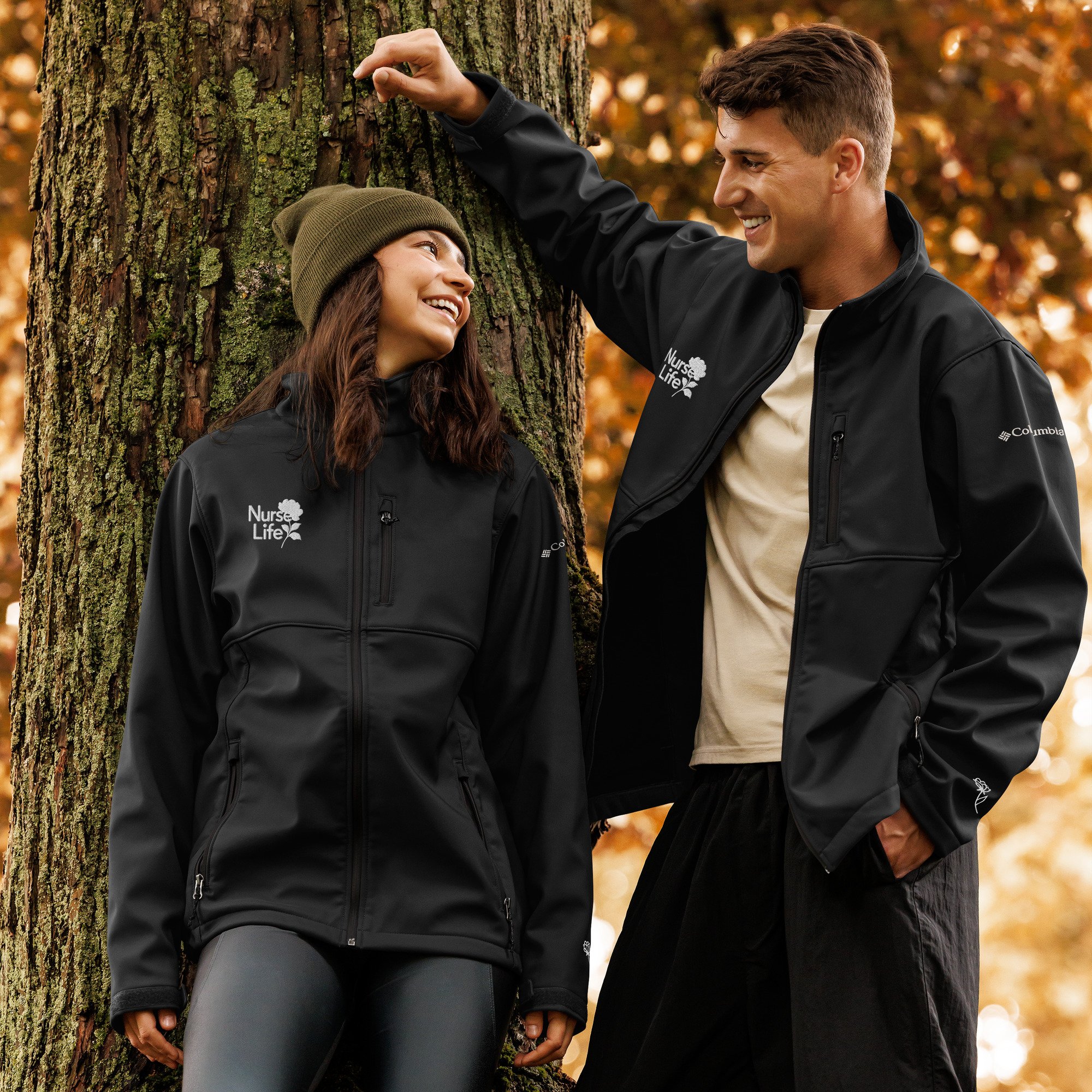 Nurse Life Columbia soft shell jacket