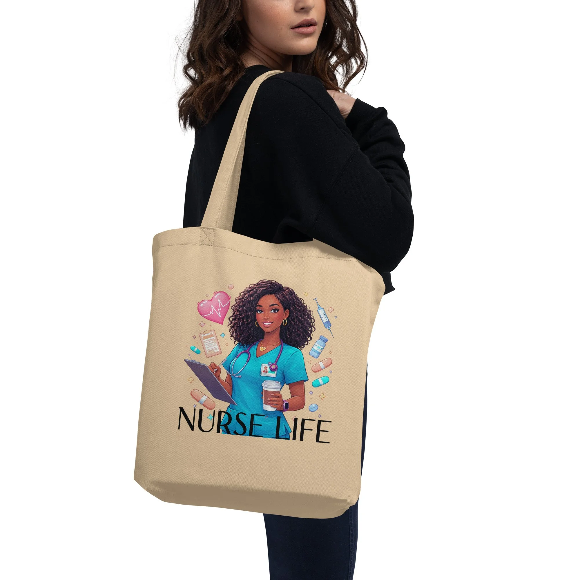 Nurse Life Eco Tote Bag