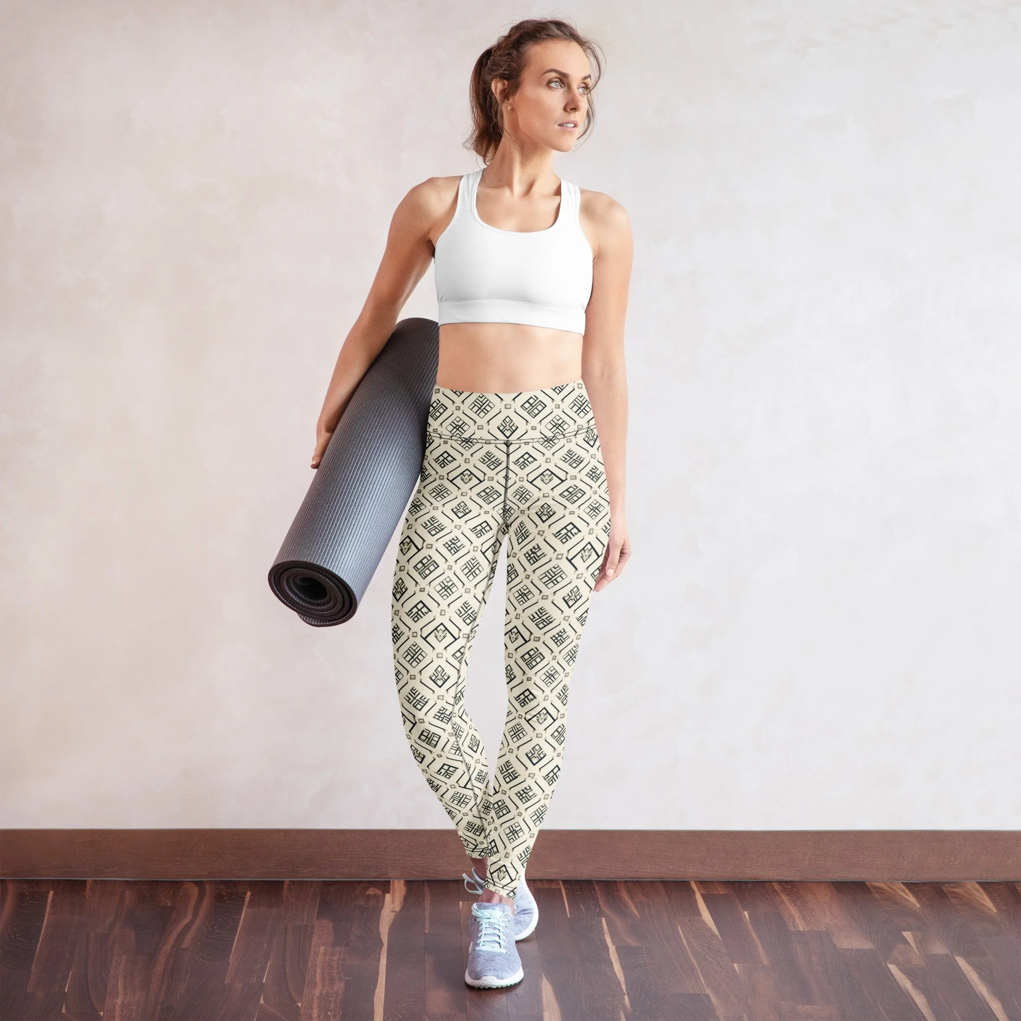 Abstract Yoga Leggings
