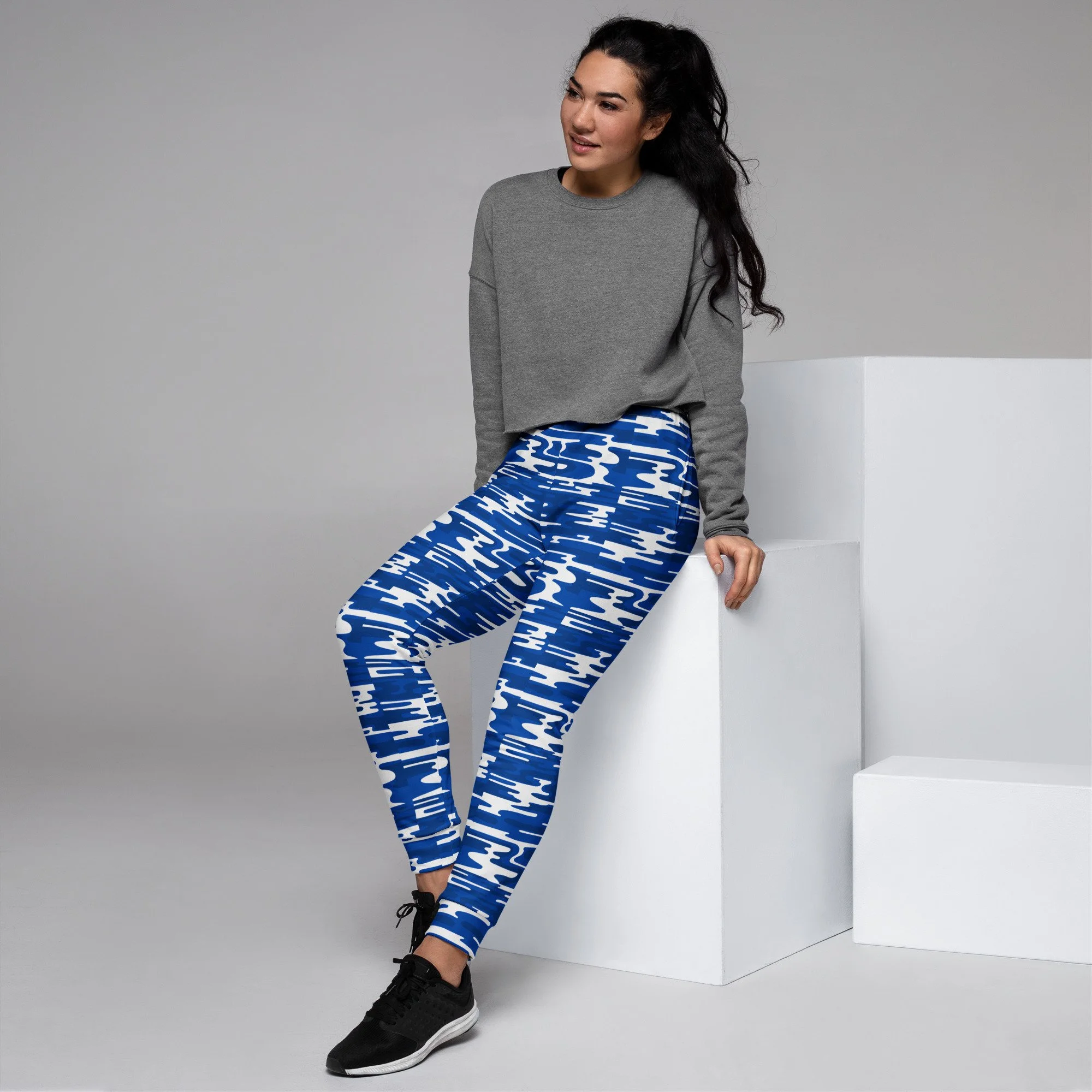 Blue Wave Joggers