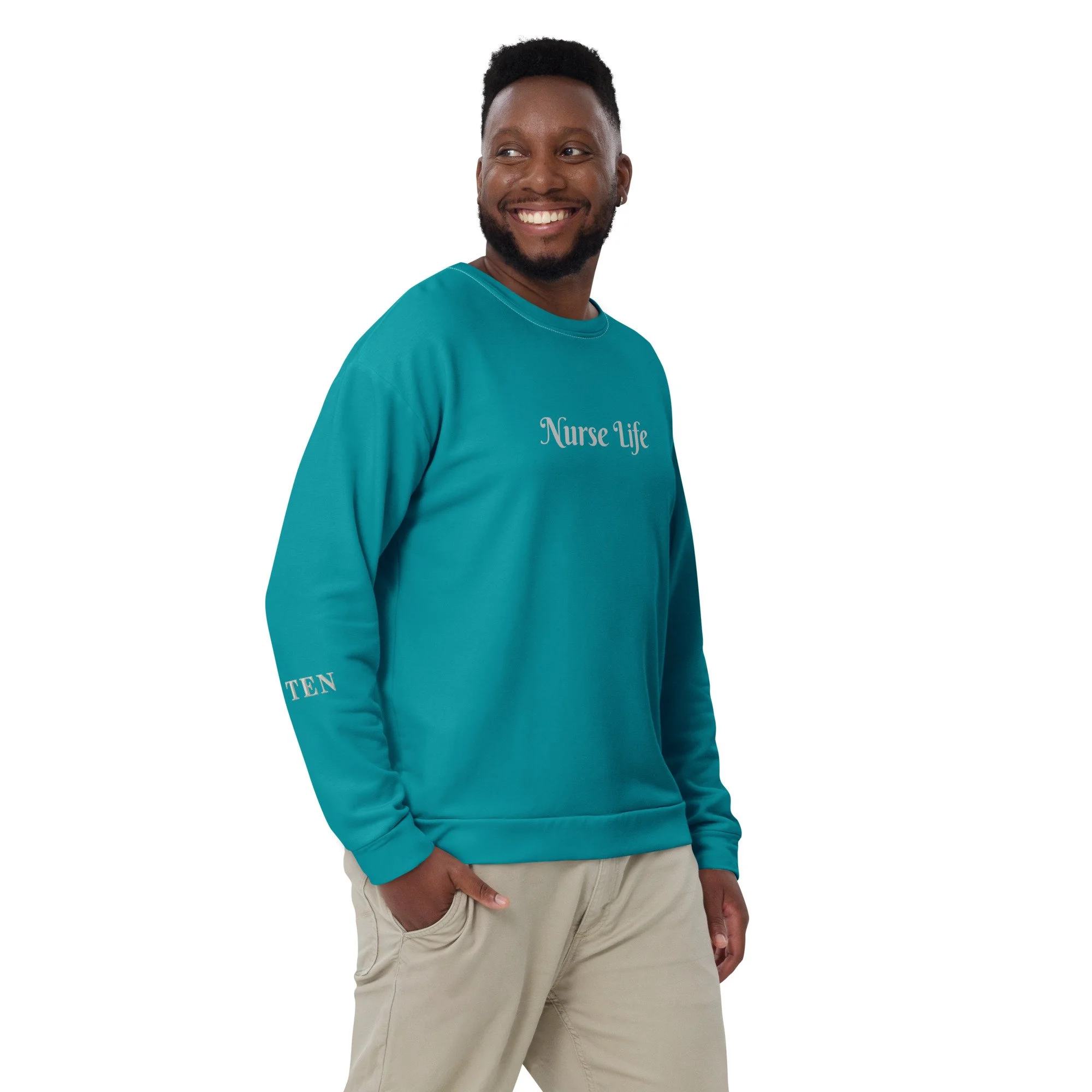 Nurse Life Eastern Blue Unisex Sweatshirt